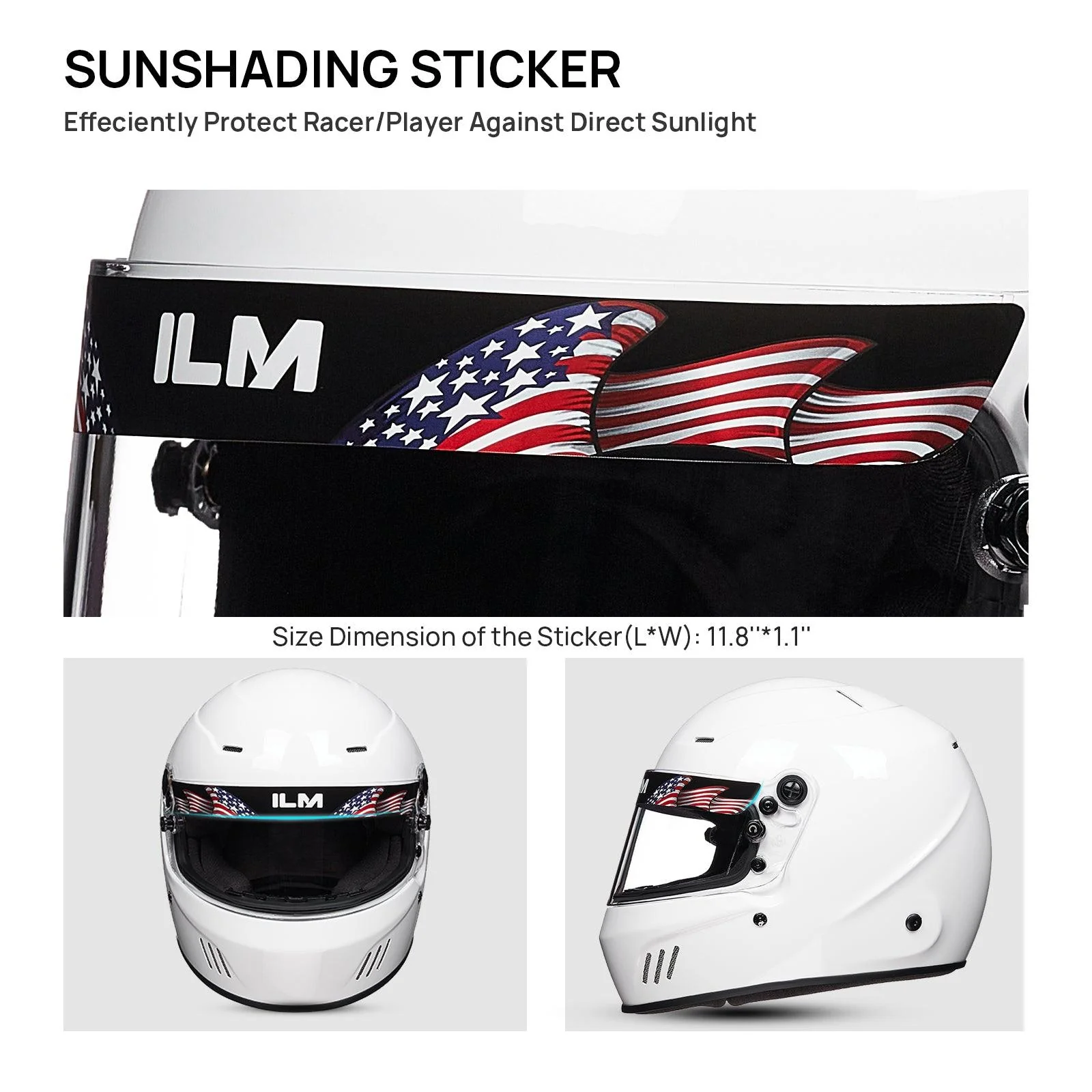 ILM Snell SA2020 Full Face Auto Car Racing Helmets Model 760 - Image 10