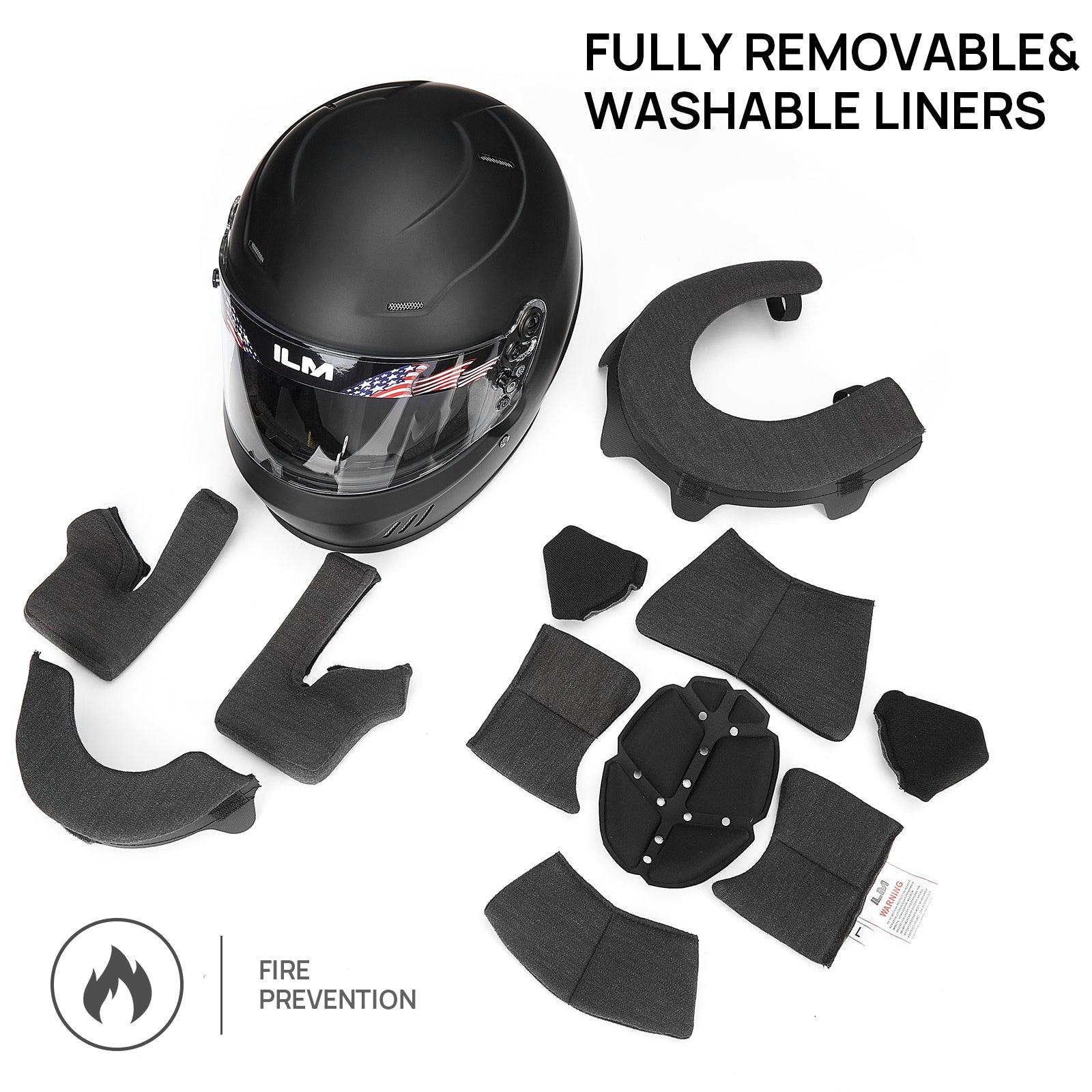 ILM Snell SA2020 Full Face Auto Car Racing Helmets Model 760 - Image 12