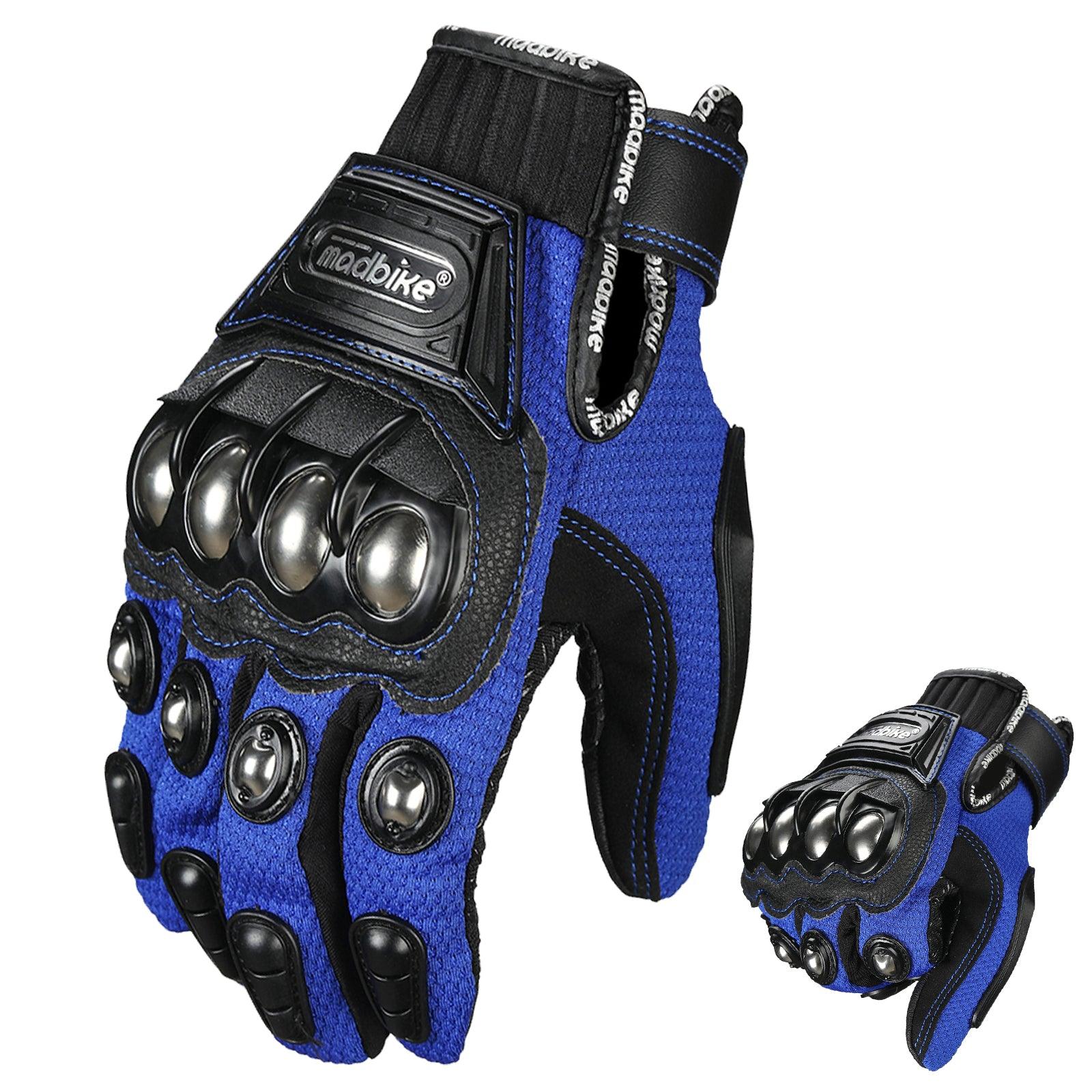 ILM Motorcycle Powersports Racing Gloves Model 10C - Image 8