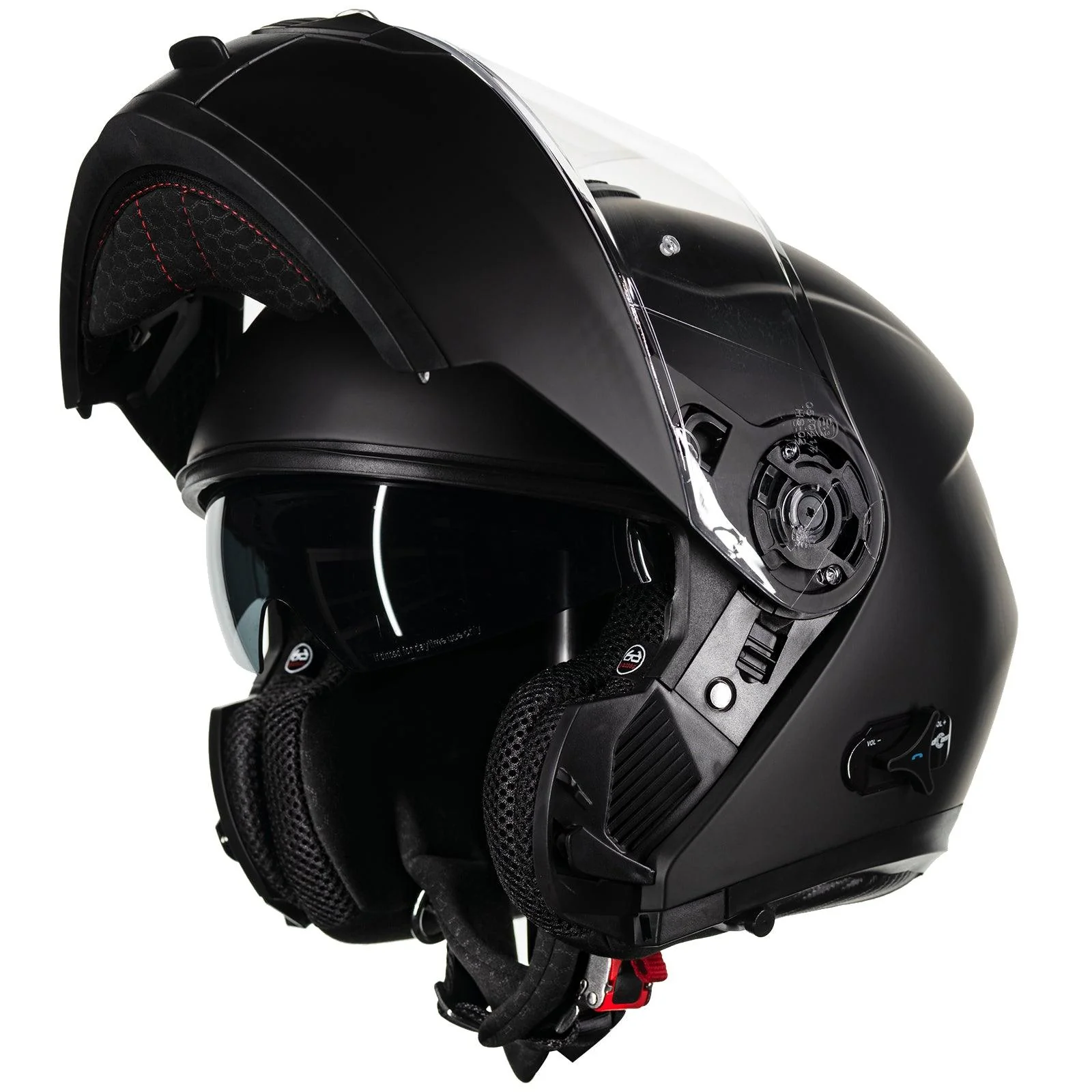 ILM Modular Flip up Full Face Bluetooth Motorcycle Helmet Model 159BT - Image 12