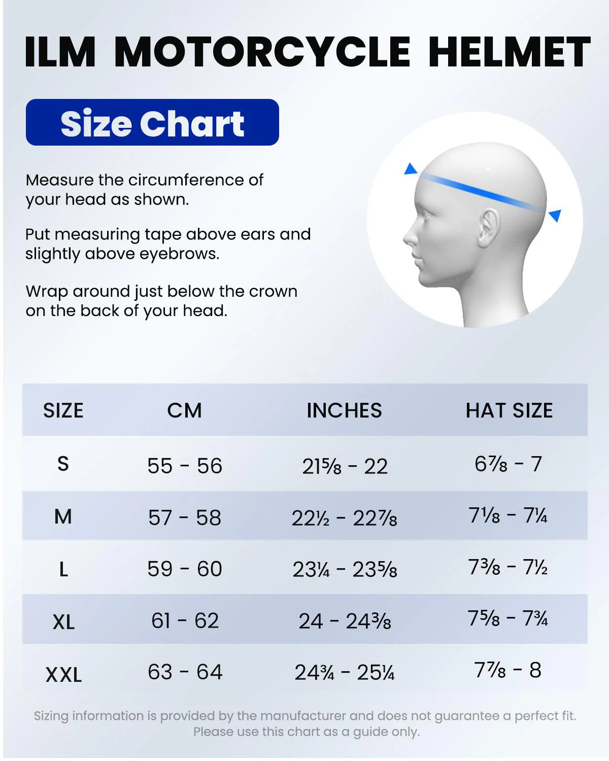 ILM Motorcycle Open Face Half Helmet Model 205V - Image 11