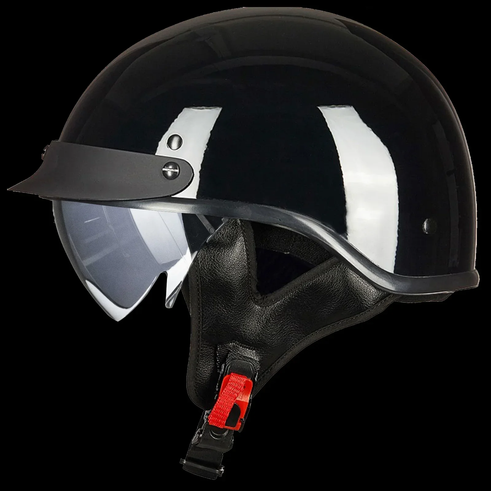 ILM Motorcycle Open Face Half Helmet Model 205V - Image 3