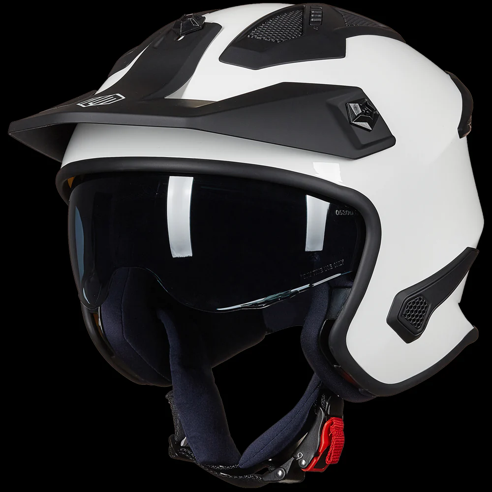 ILM Open Face Motorcycle 3/4 Half Helmet Model 726X - Image 7