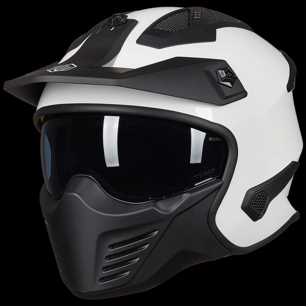 ILM Open Face Motorcycle 3/4 Half Helmet Model 726X - Image 8