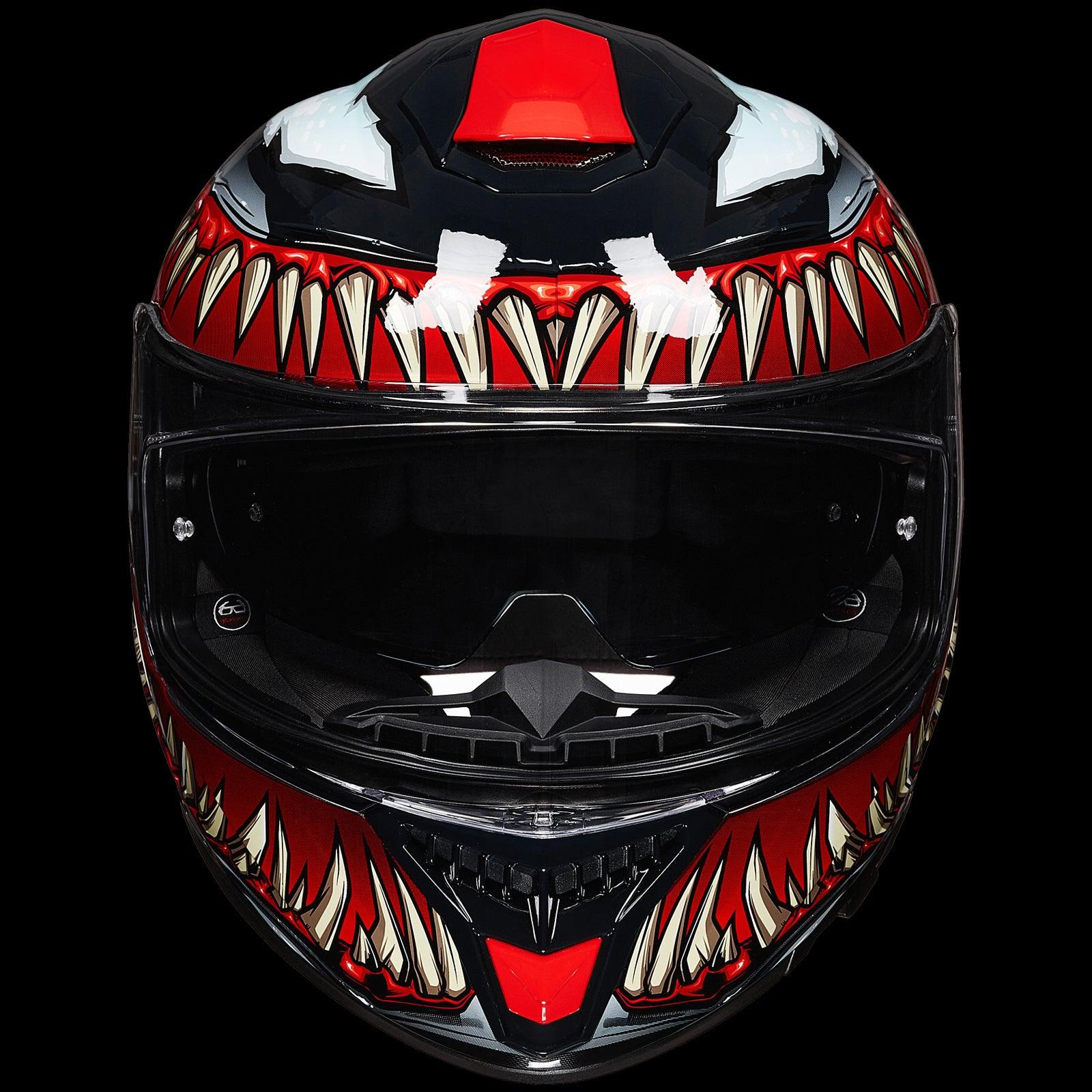 ILM Full Face Motorcycle Helmet Model 861A - Image 3