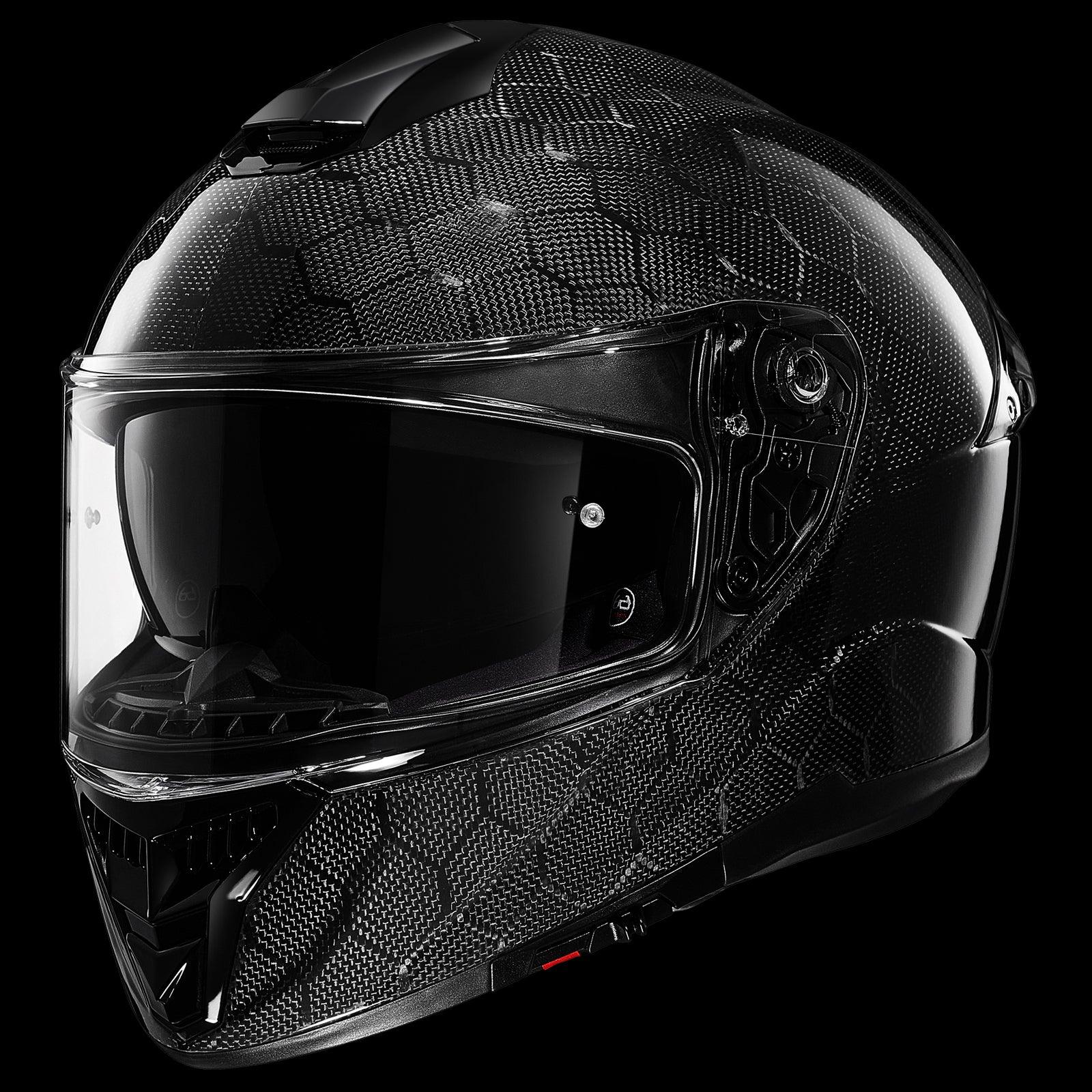 ILM Full Face Motorcycle Carbon Fiber Helmet Model 861C - Image 4