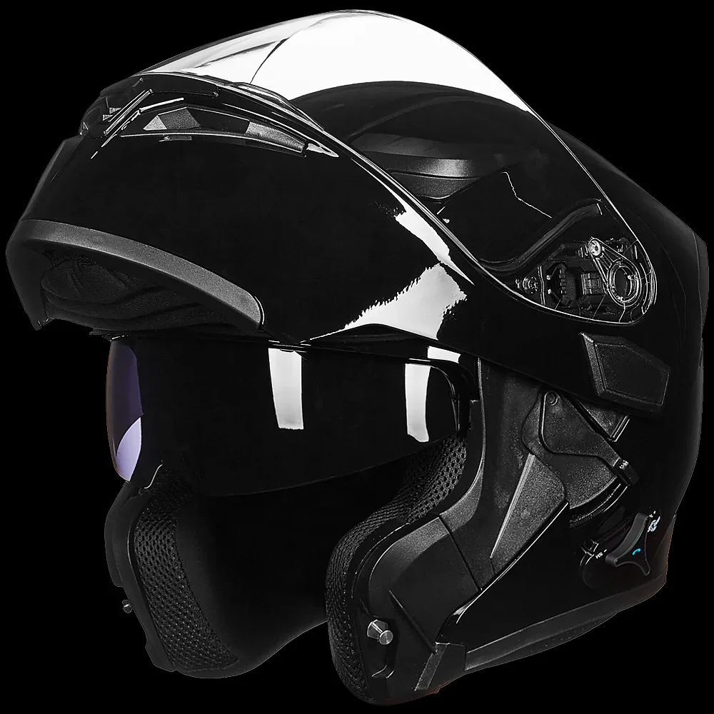 ILM Modular Flip up Full Face Bluetooth Motorcycle Helmet Model 902BT - Image 11