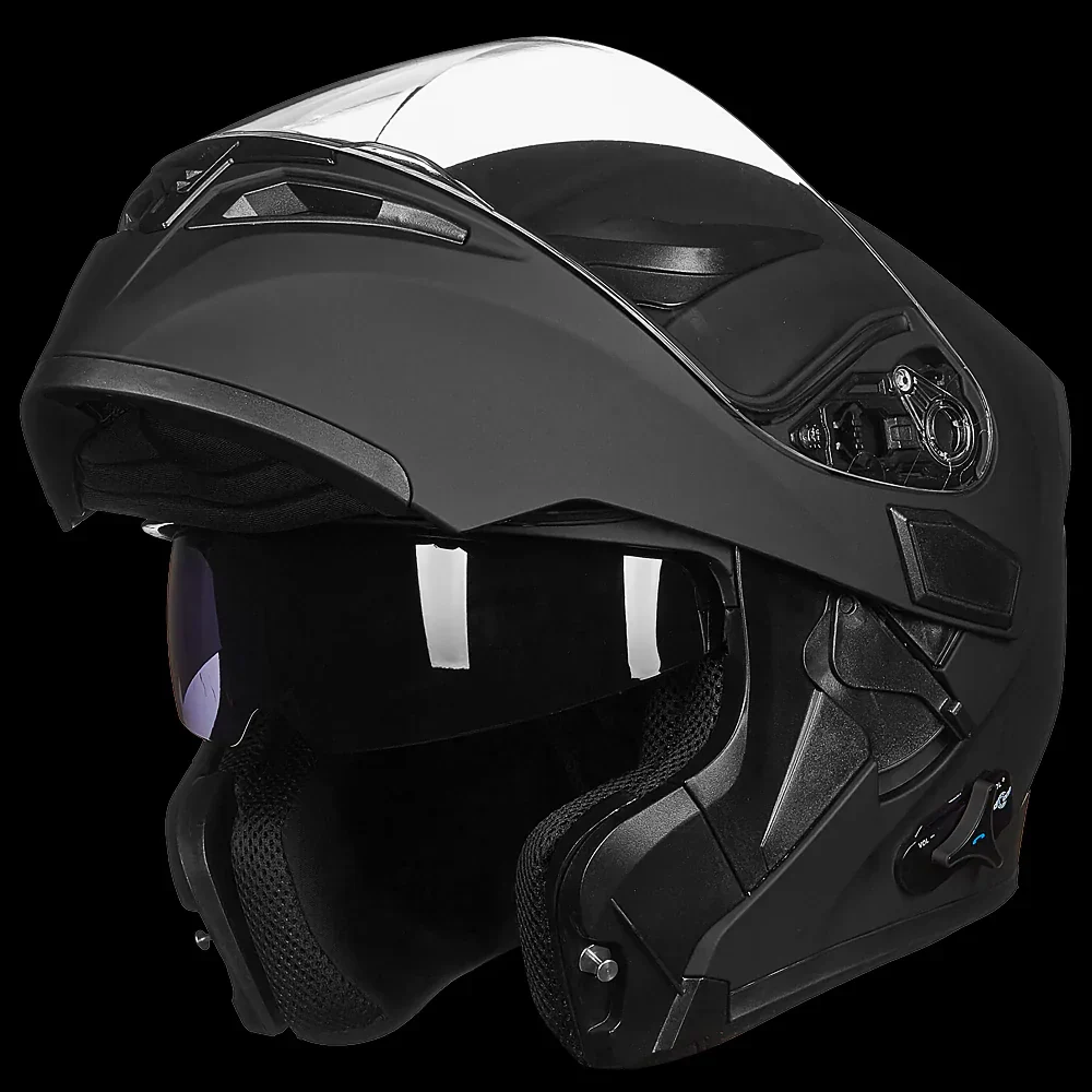 ILM Modular Flip up Full Face Bluetooth Motorcycle Helmet Model 902BT - Image 8