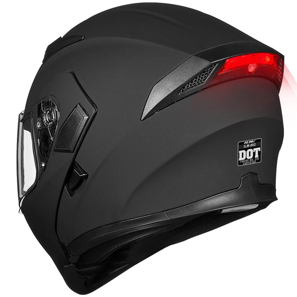 ILM Motorcycle Modular Full Face Helmet Model 902LED - Image 10