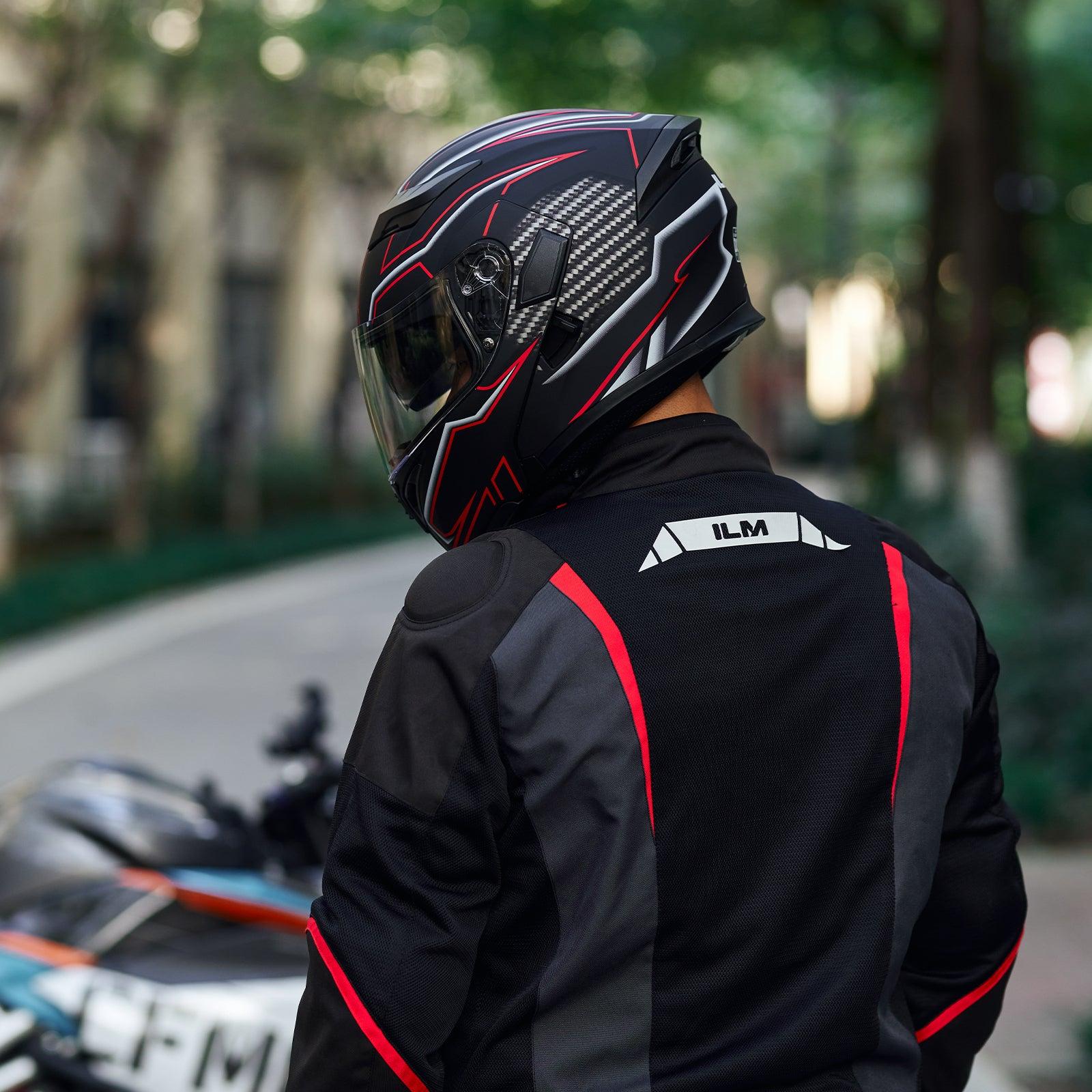 ILM Motorcycle Modular Full Face Helmet Model 902 - Image 4