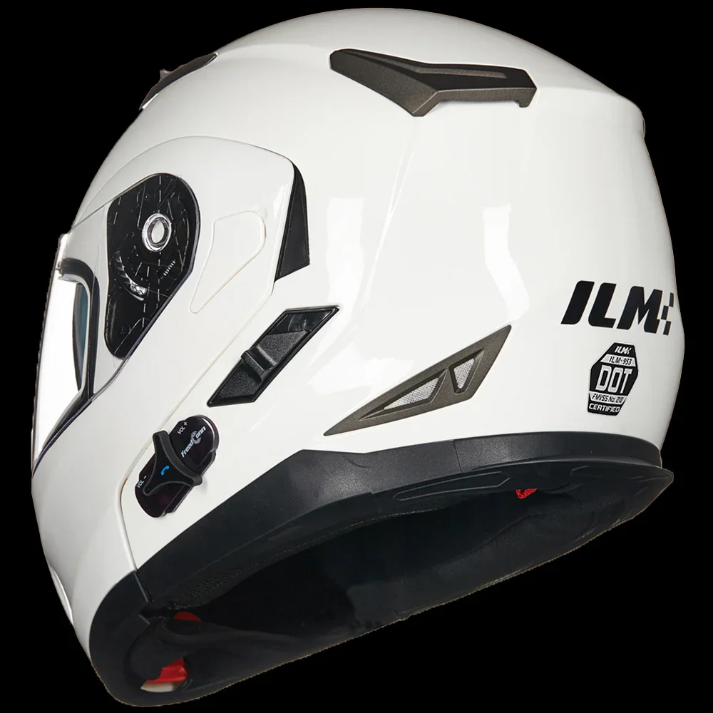 ILM Bluetooth Integrated Modular Flip up Full Face Motorcycle Helmet Model 953 - Image 3