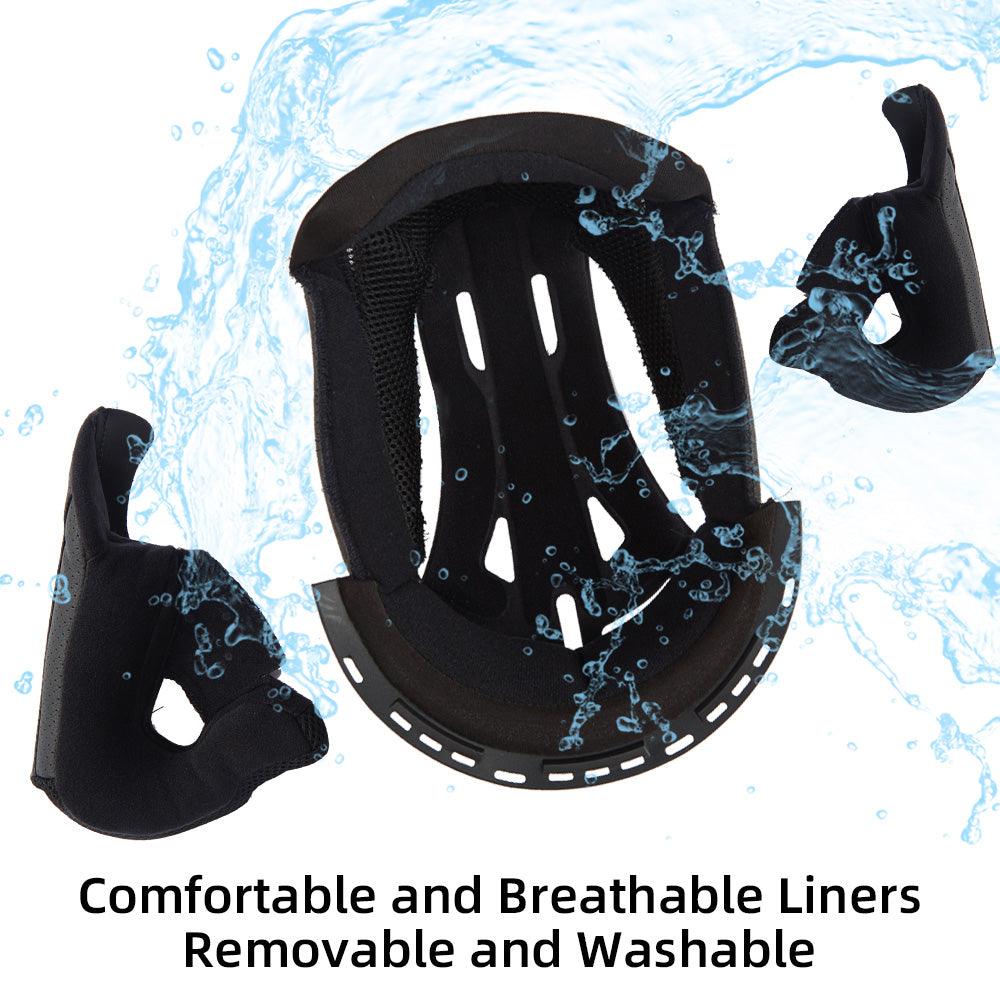 ILM Bluetooth Integrated Modular Flip up Full Face Motorcycle Helmet Model 953PRO - Image 10