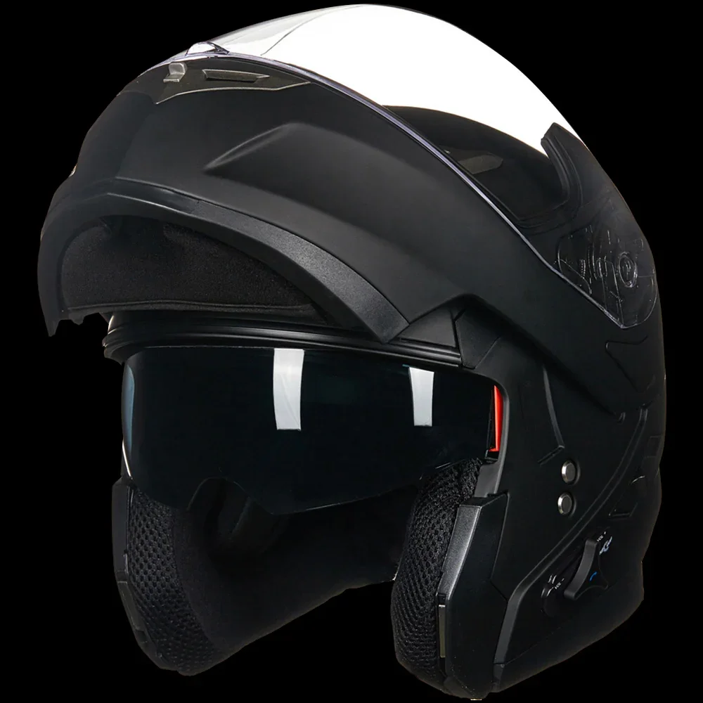 ILM Bluetooth Integrated Modular Flip up Full Face Motorcycle Helmet Model 953PRO - Image 11