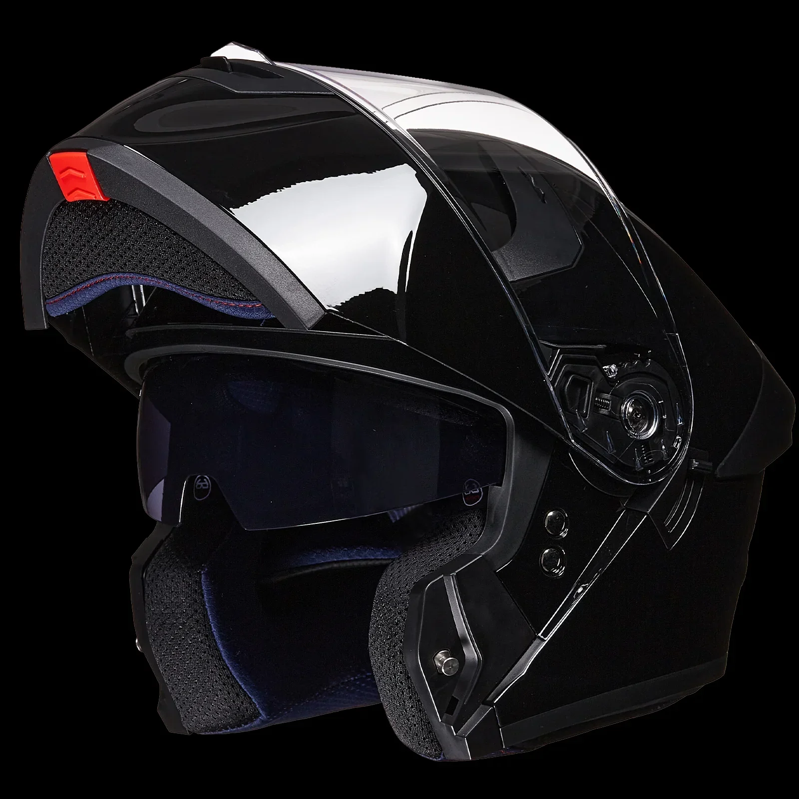 ILM Adult Motorcycle Modular Full Face Helmet Model WS206 - Image 3