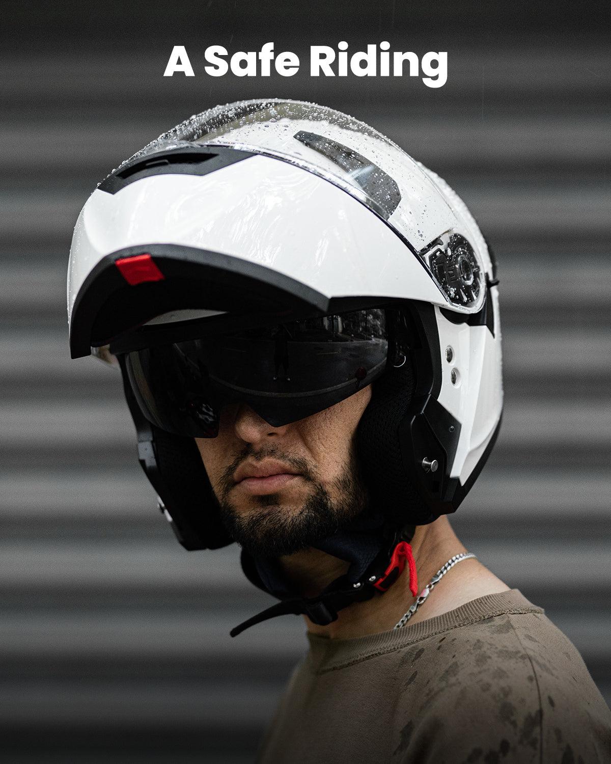 ILM Adult Motorcycle Modular Full Face Helmet Model WS206 - Image 6