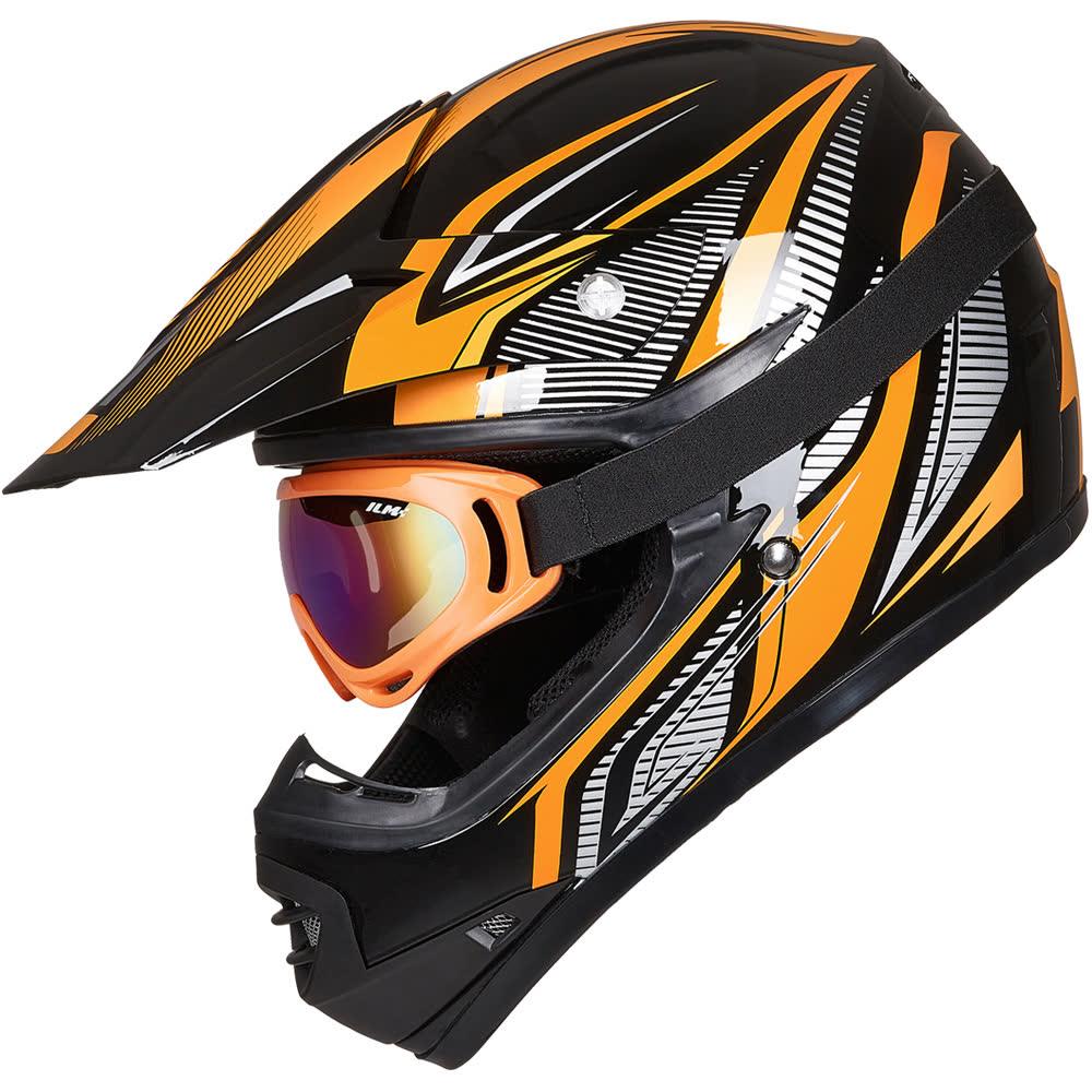 ILM Youth Kids ATV Motocross Helmet Goggles Sports Gloves Dirt Bike Motorcycle B07 - Image 13
