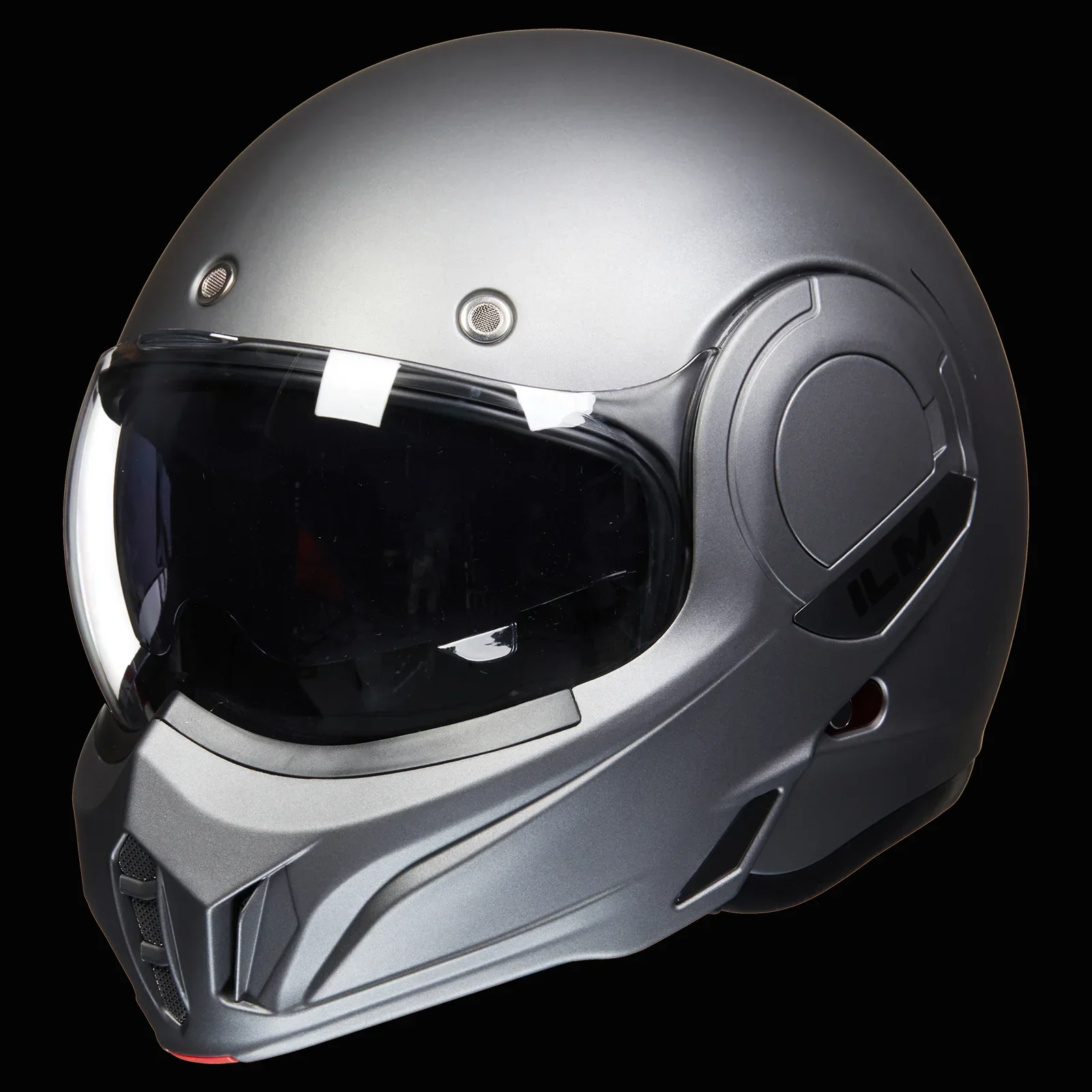 ILM Vintage Full Face Modular Motorcycle Helmet Model B707 - Image 22