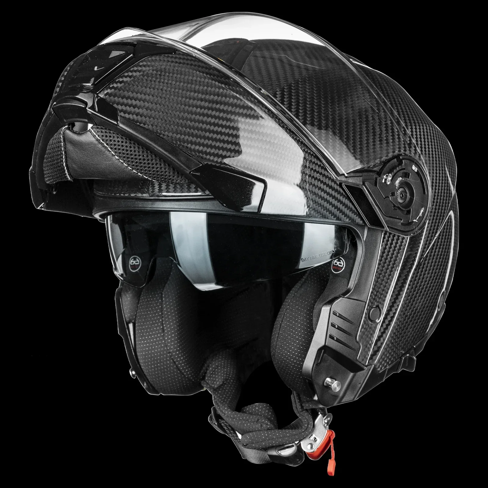 ILM Carbon Fiber Motorcycle Modular Helmets DOT ECE Model MF529F - Image 3