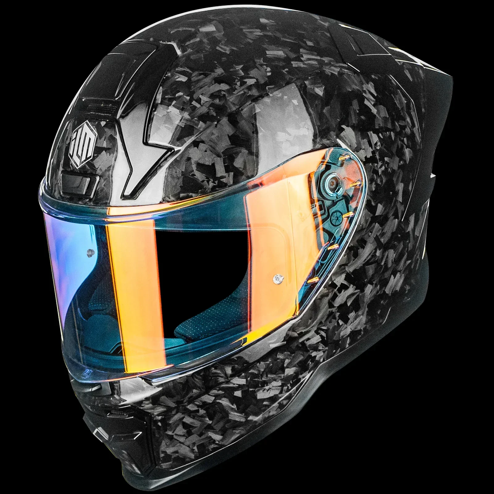 ILM Carbon Fiber Motorcycle Helmets Full Face Racing Helmet Model MF577P - Image 5