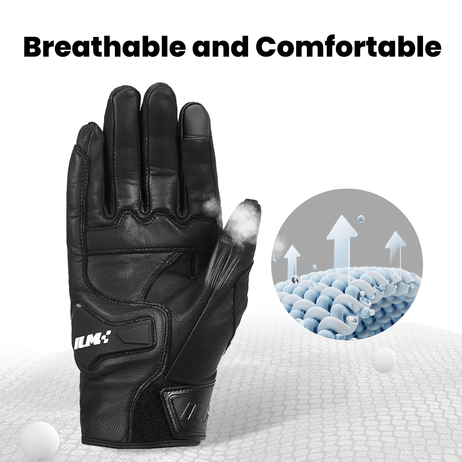 ILM Goat Skin Leather Gloves Model DN01 - Image 10