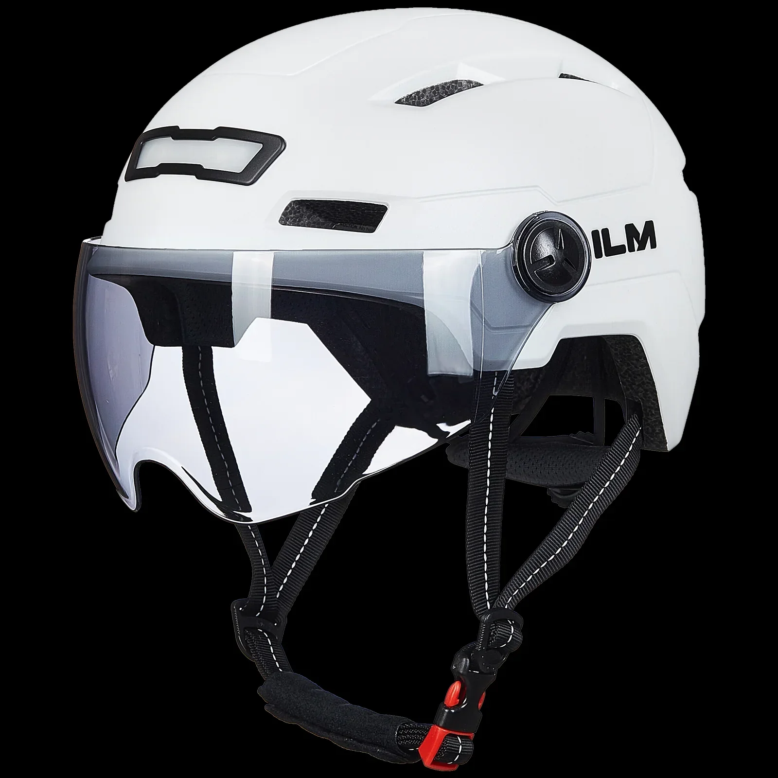 ILM Bike Helmet with USB Rechargeable LED Front and Back Light Model E3-10L - Image 5