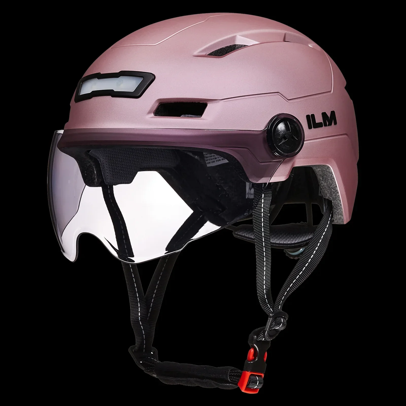 ILM Bike Helmet with USB Rechargeable LED Front and Back Light Model E3-10L - Image 6