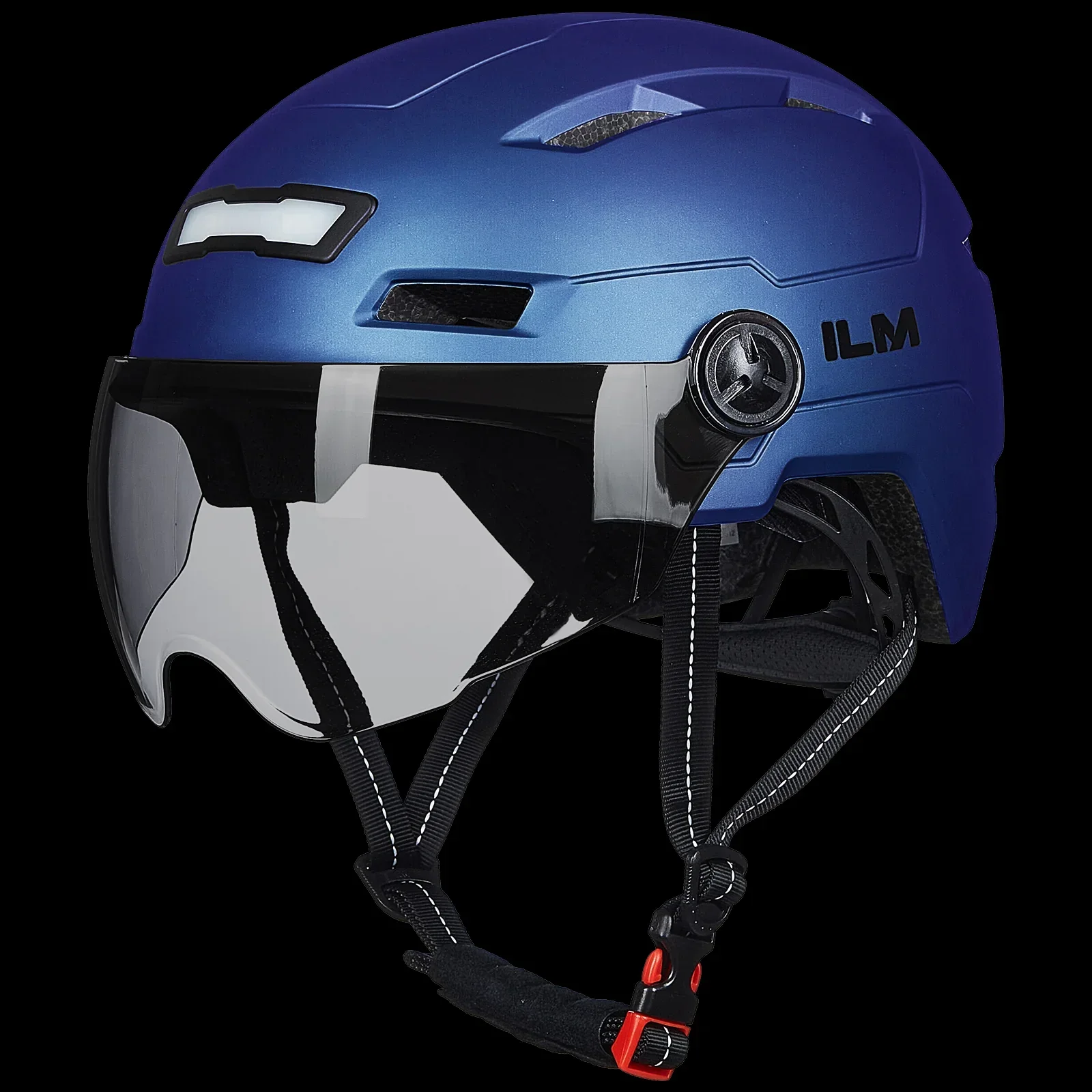 ILM Bike Helmet with USB Rechargeable LED Front and Back Light Model E3-10L - Image 7