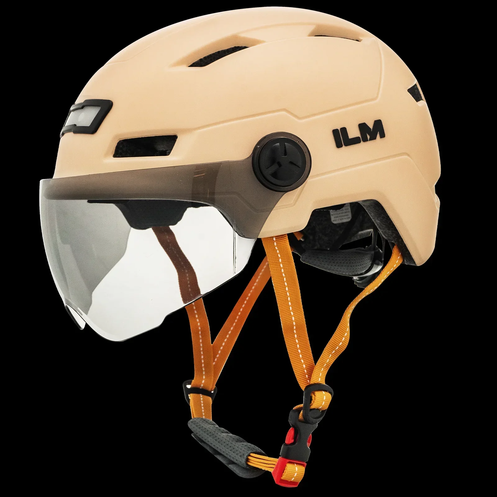 ILM Bike Helmet with USB Rechargeable LED Front and Back Light Model E3-10L - Image 9