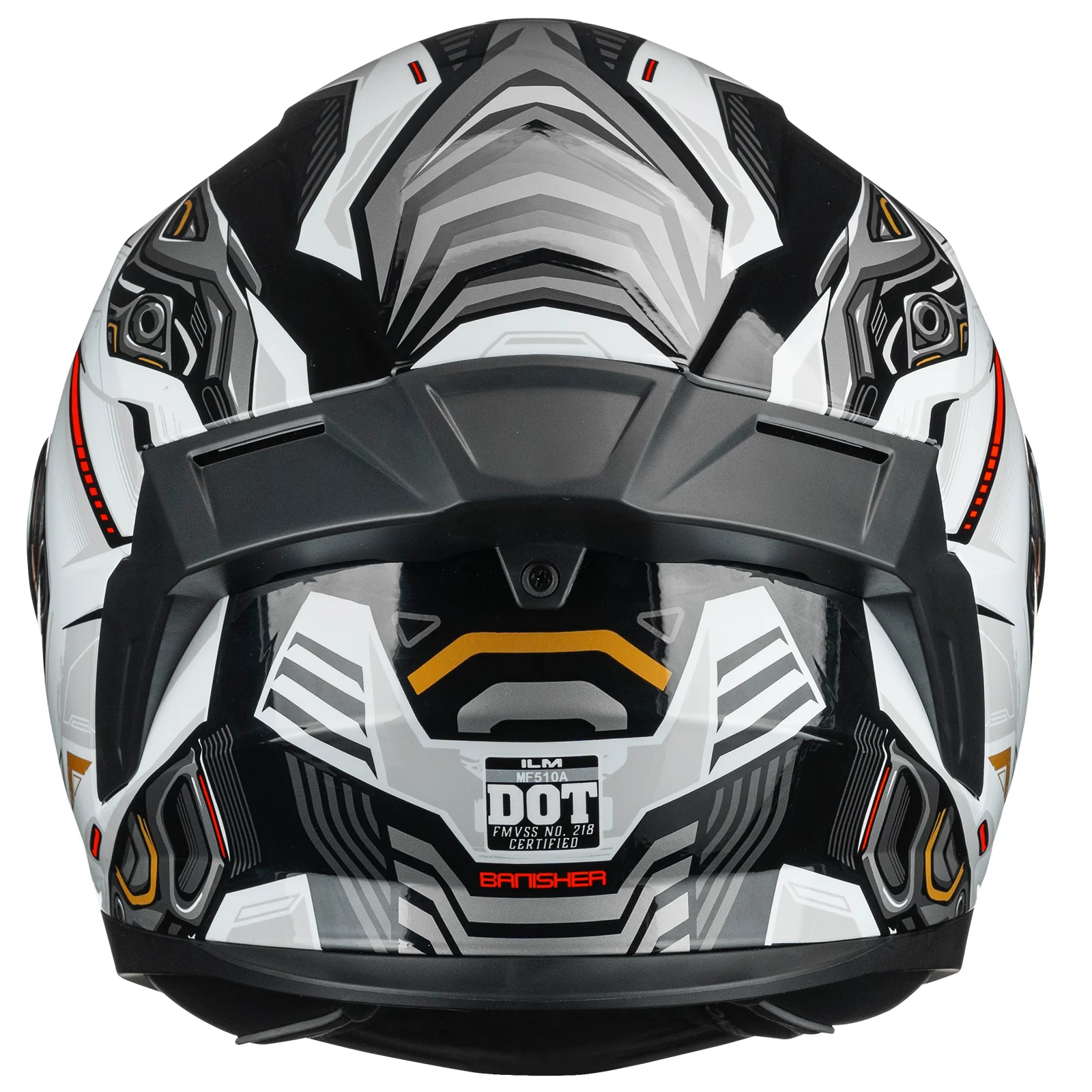 ILM Full Face Motorcycle Helmet DOT Approved Powersports Street Racing Cascos para Motos Model MF510A - Image 6