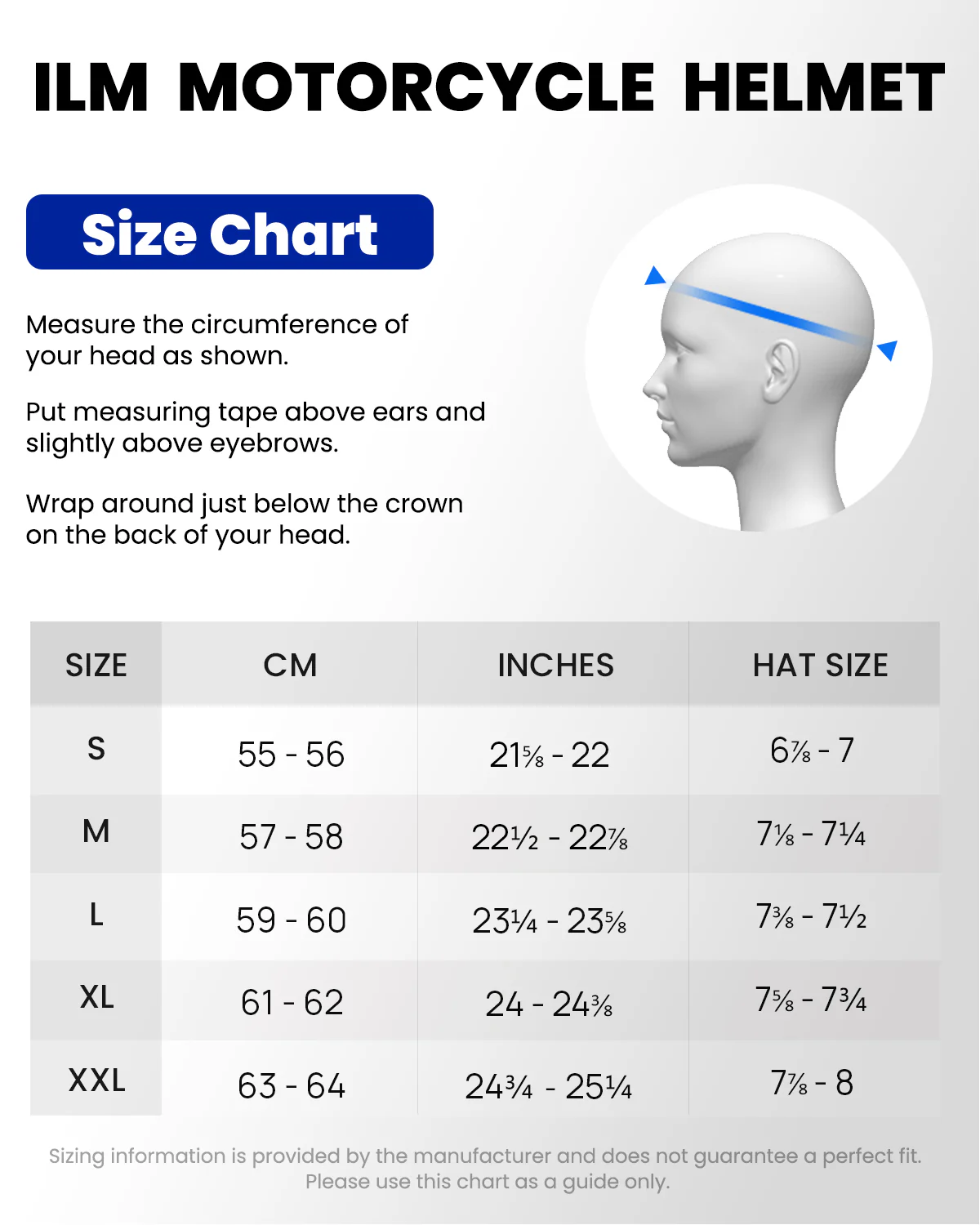 ILM Full Face Motorcycle Helmet DOT Approved Powersports Street Racing Cascos para Motos Model MF510A - Image 7