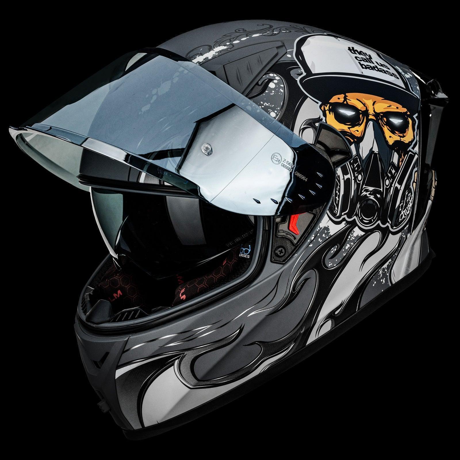 Clearance Sale - ILM Full Face Motorcycle Helmet Model Z501 (4 Colors) - Image 10