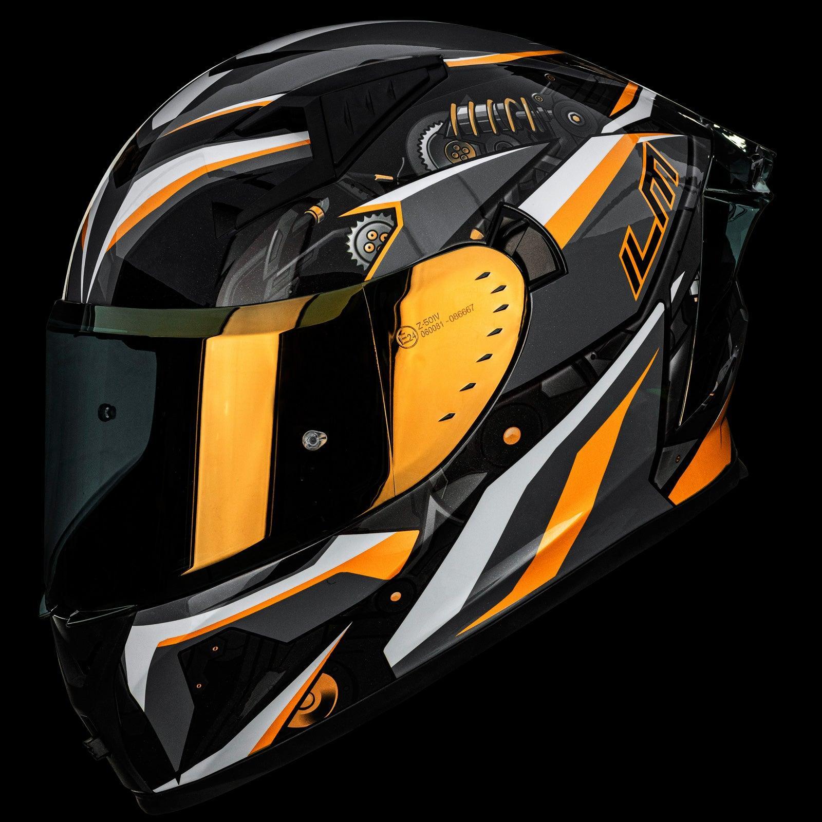 Clearance Sale - ILM Full Face Motorcycle Helmet Model Z501 (4 Colors) - Image 13