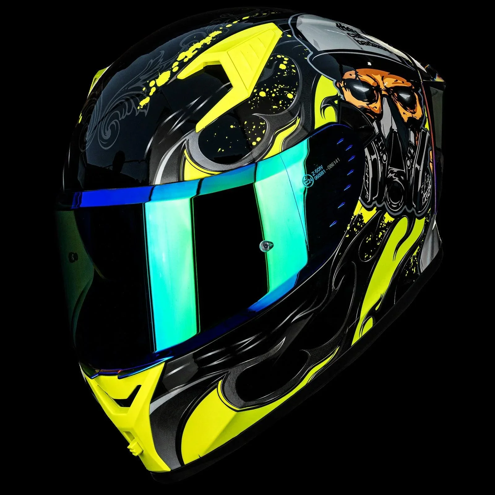 Clearance Sale - ILM Full Face Motorcycle Helmet Model Z501 (4 Colors) - Image 5