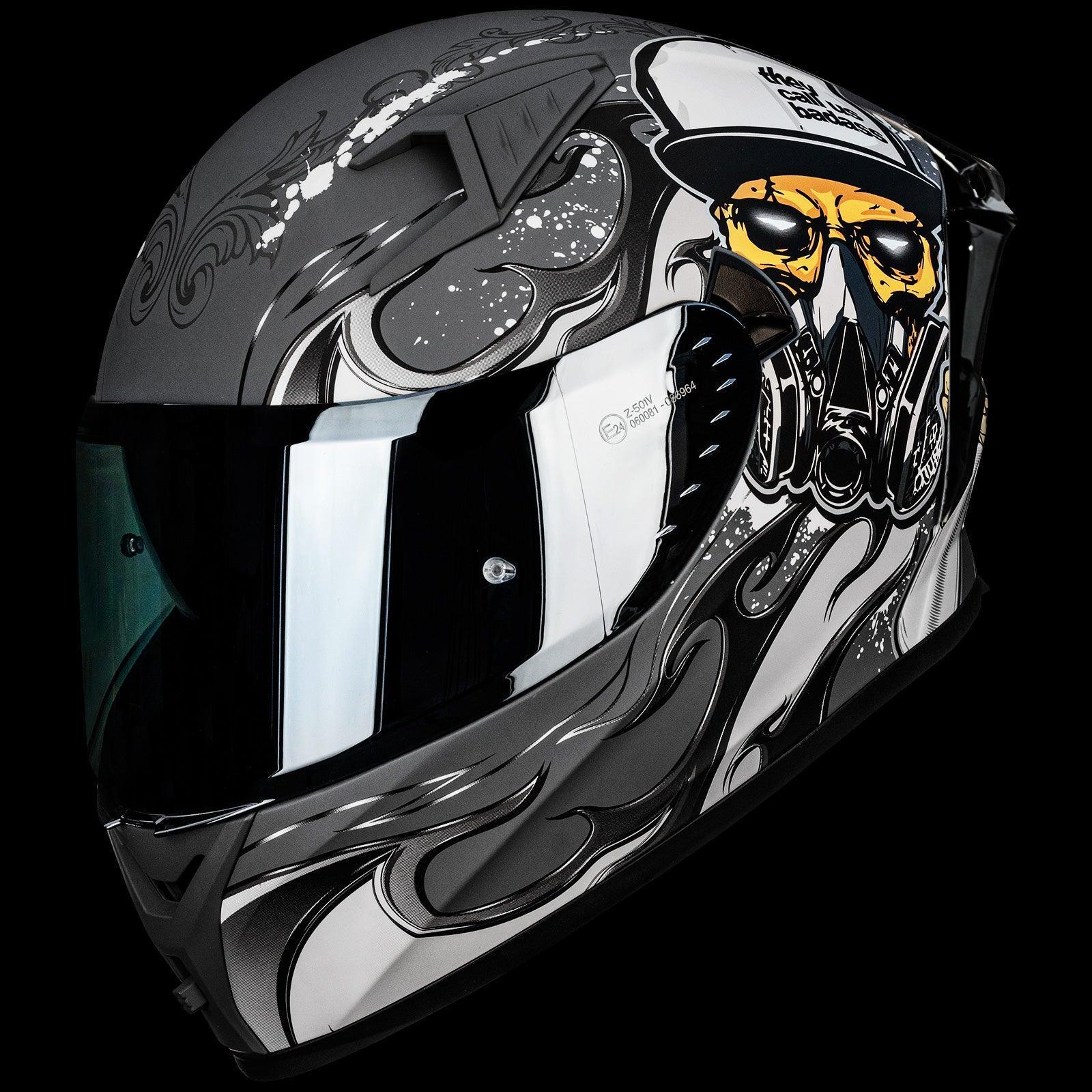 Clearance Sale - ILM Full Face Motorcycle Helmet Model Z501 (4 Colors) - Image 9