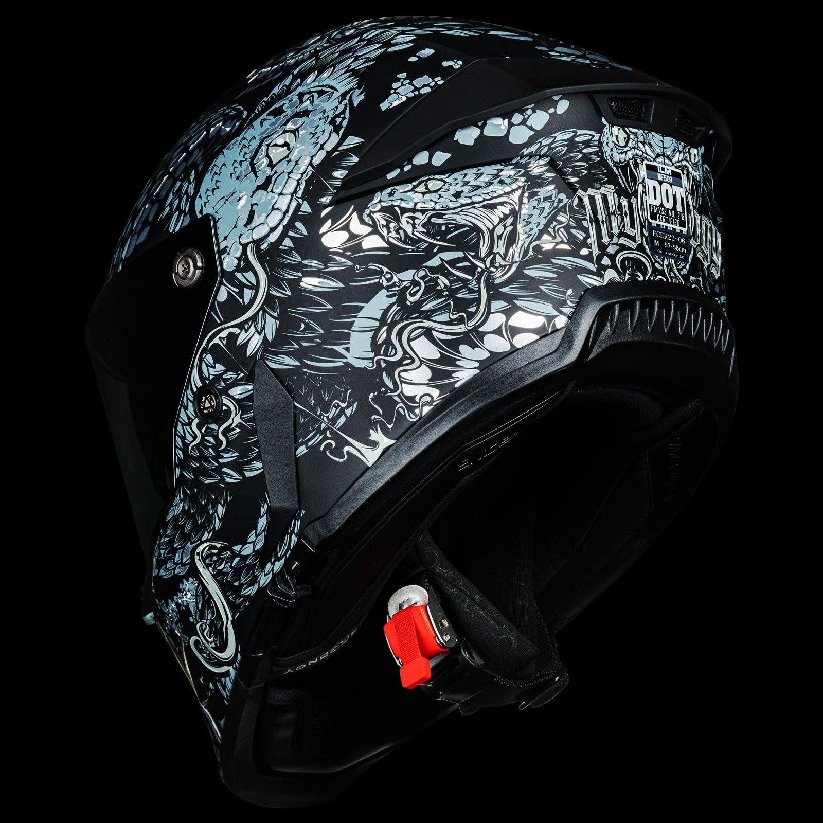 ILM Full Face Motorcycle Helmets Racing Helmet Model MF509 - Image 10