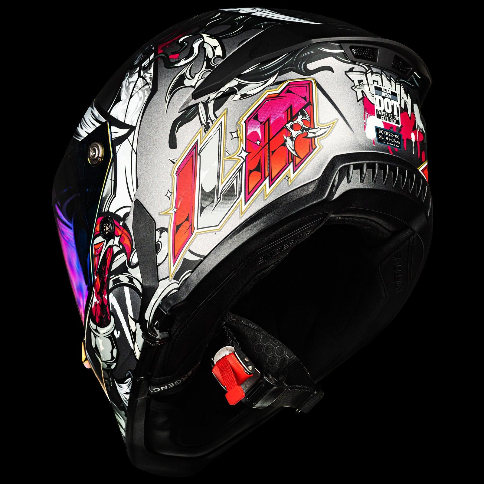 ILM Full Face Motorcycle Helmets Racing Helmet Model MF509 - Image 23