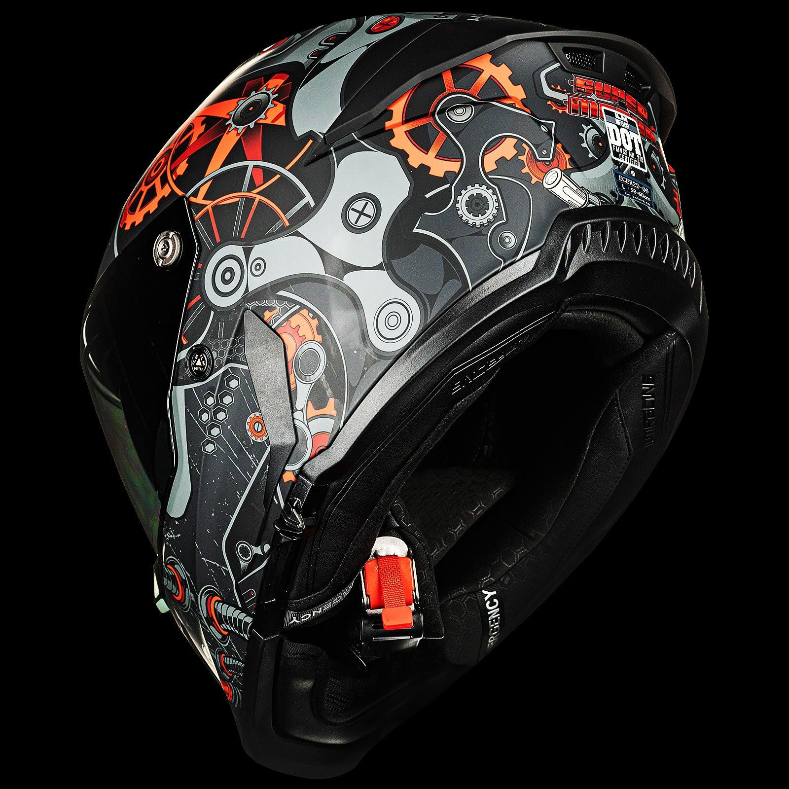 ILM Full Face Motorcycle Helmets Racing Helmet Model MF509 - Image 27