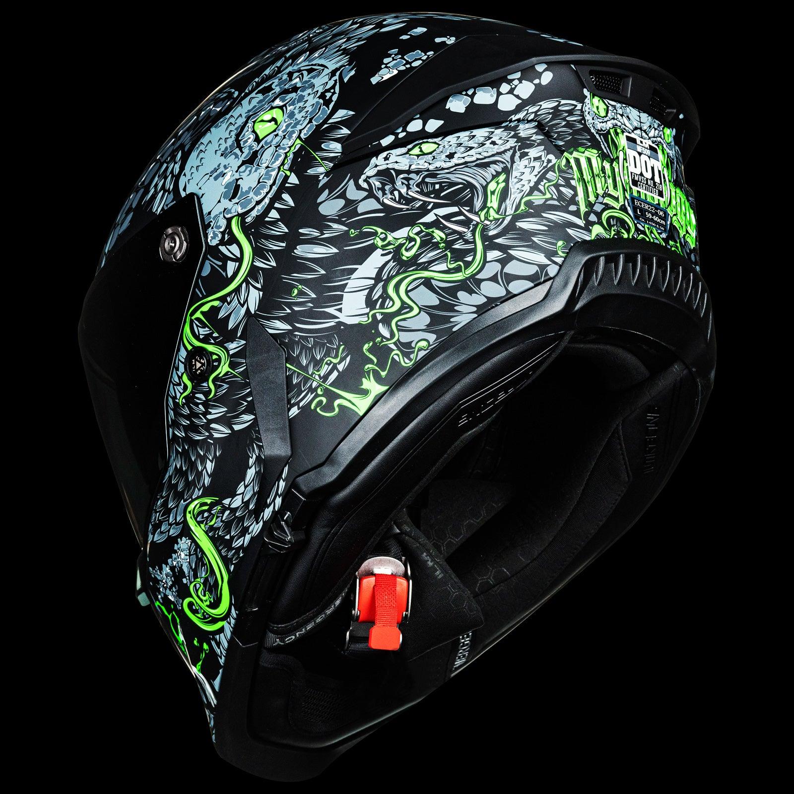 ILM Full Face Motorcycle Helmets Racing Helmet Model MF509 - Image 29