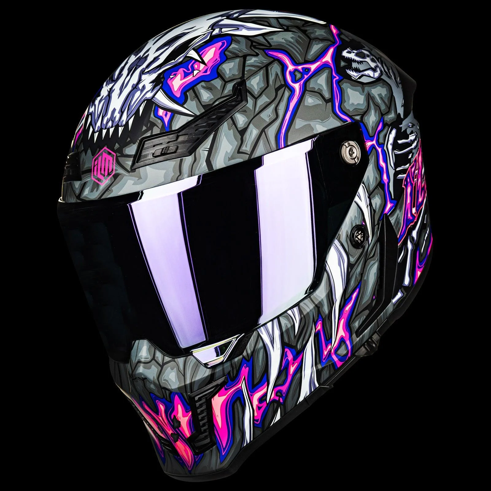ILM Full Face Motorcycle Helmets Racing Helmet Model MF509 - Image 3