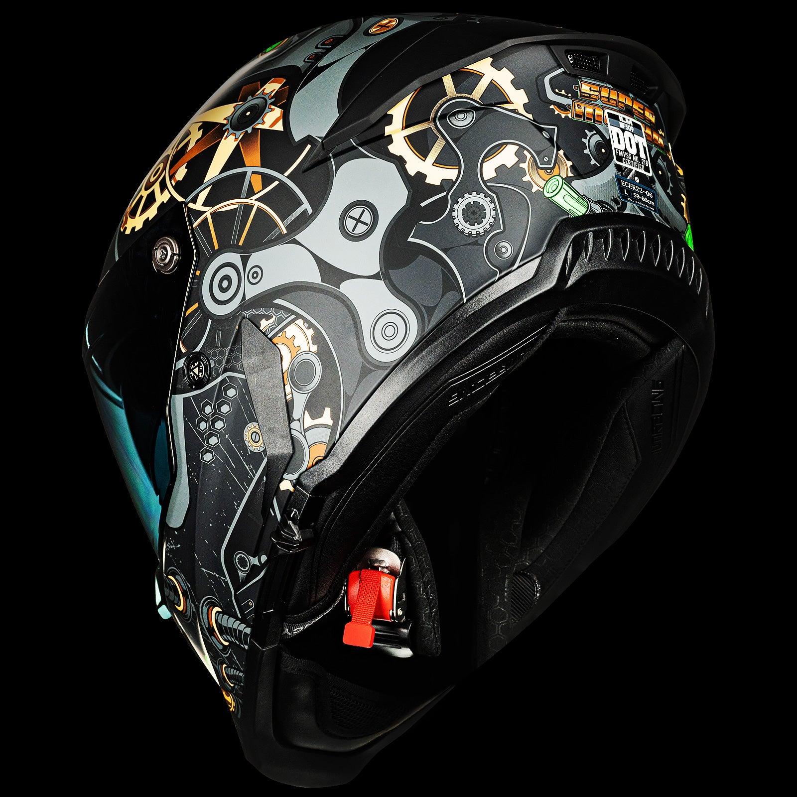 ILM Full Face Motorcycle Helmets Racing Helmet Model MF509 - Image 31