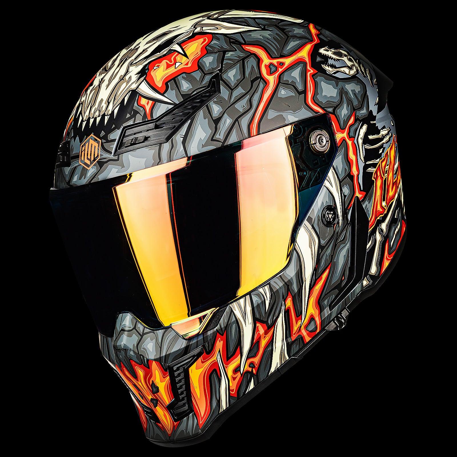ILM Full Face Motorcycle Helmets Racing Helmet Model MF509 - Image 32