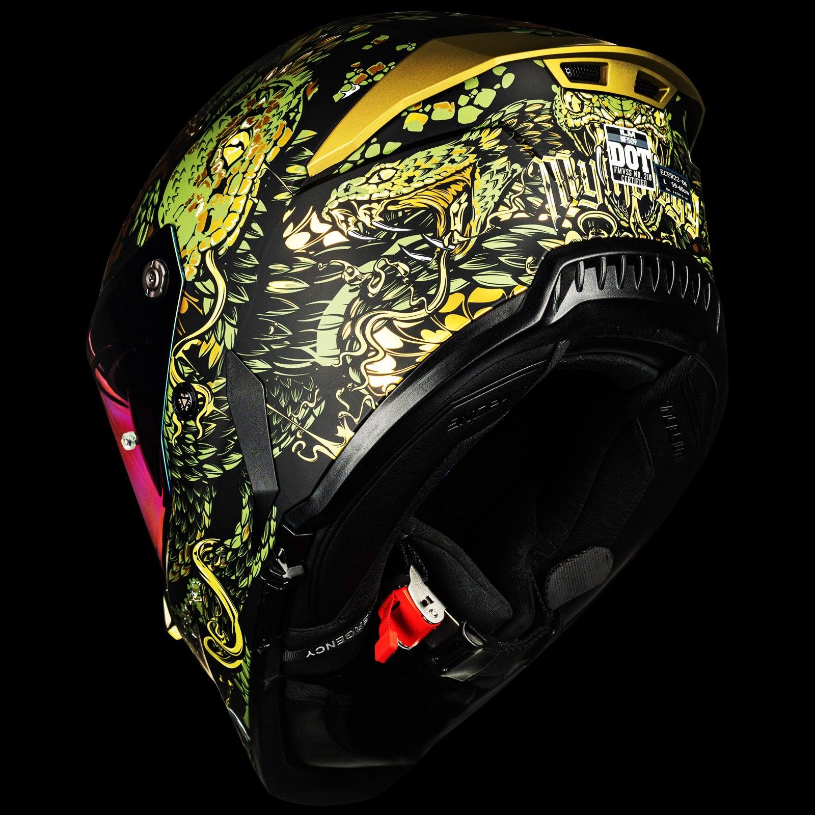 ILM Full Face Motorcycle Helmets Racing Helmet Model MF509 - Image 6