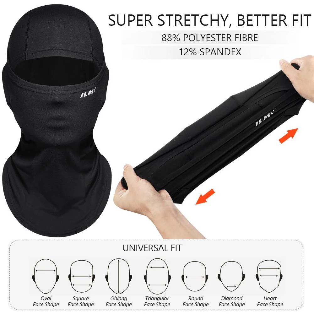 ILM Motorcycle Balaclava Face Mask Model FM01 - Image 3