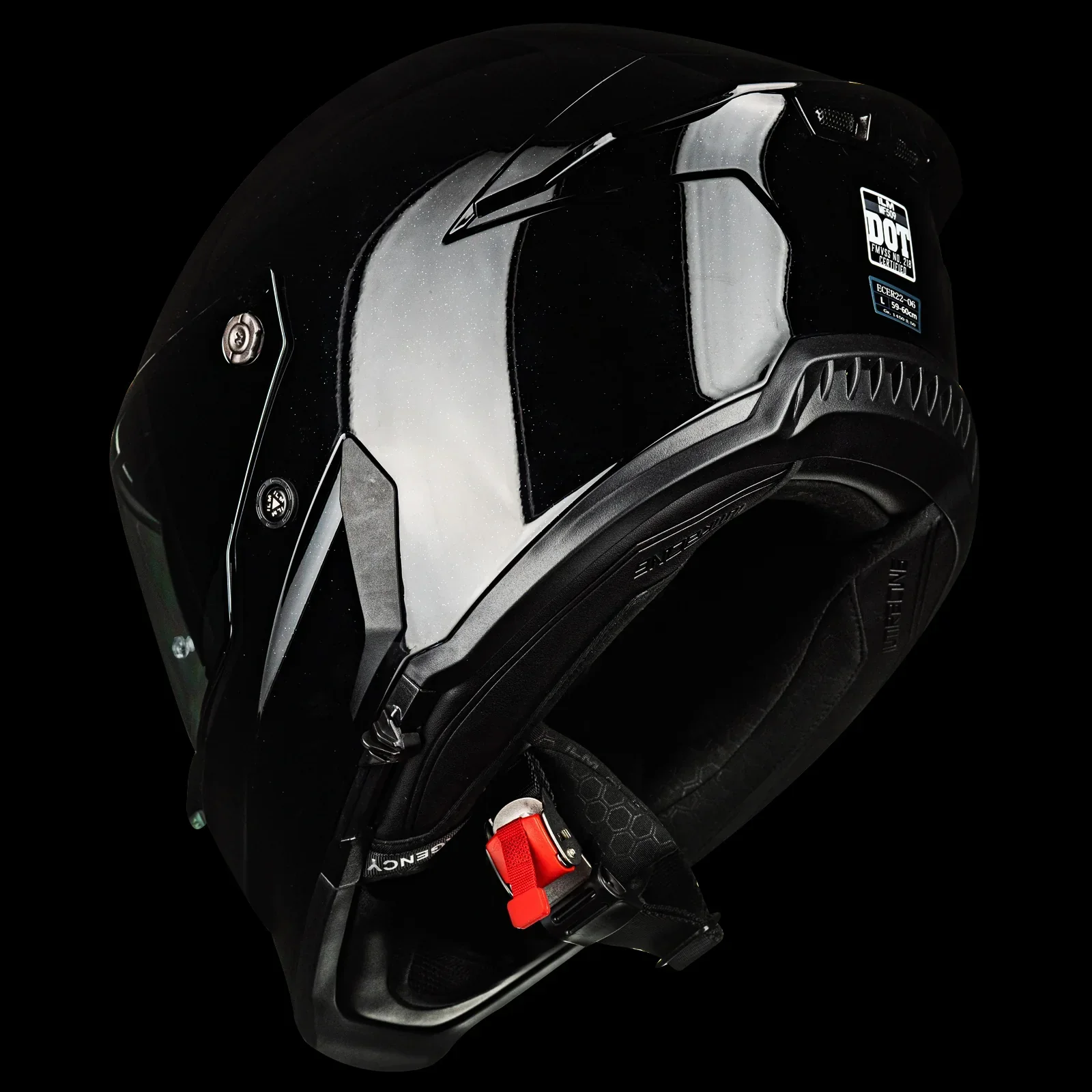 ILM Motorcycle Full Face Helmets DOT ECE Powersports Dual Visor Street Racing with Pinlock Cascos para Motos Model MF509 Pro - Image 5