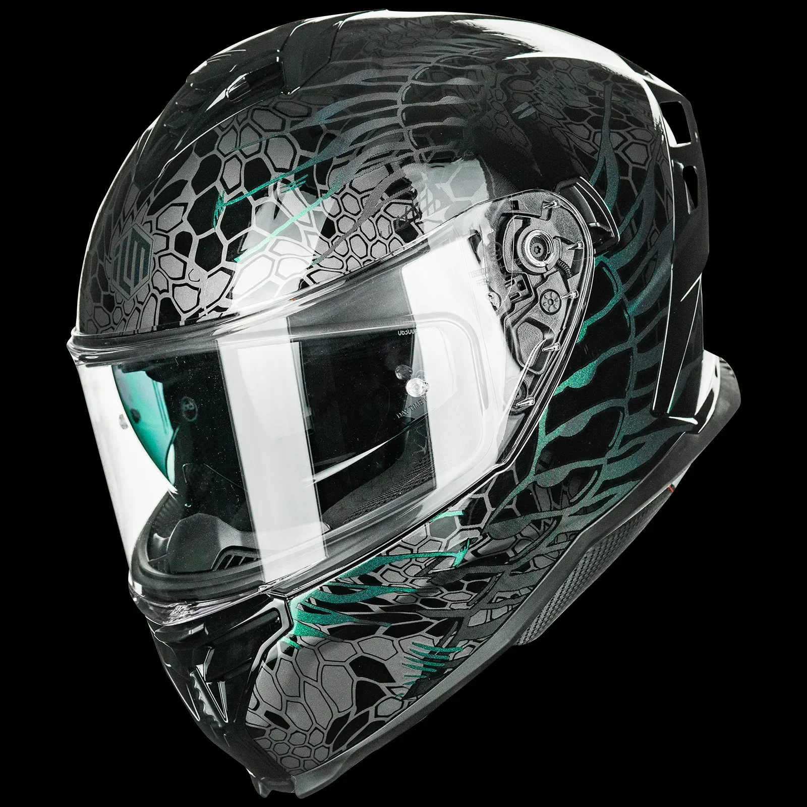 ILM Motorcycle Full Face  Street Racing Helmet Model MF567 - Image 5