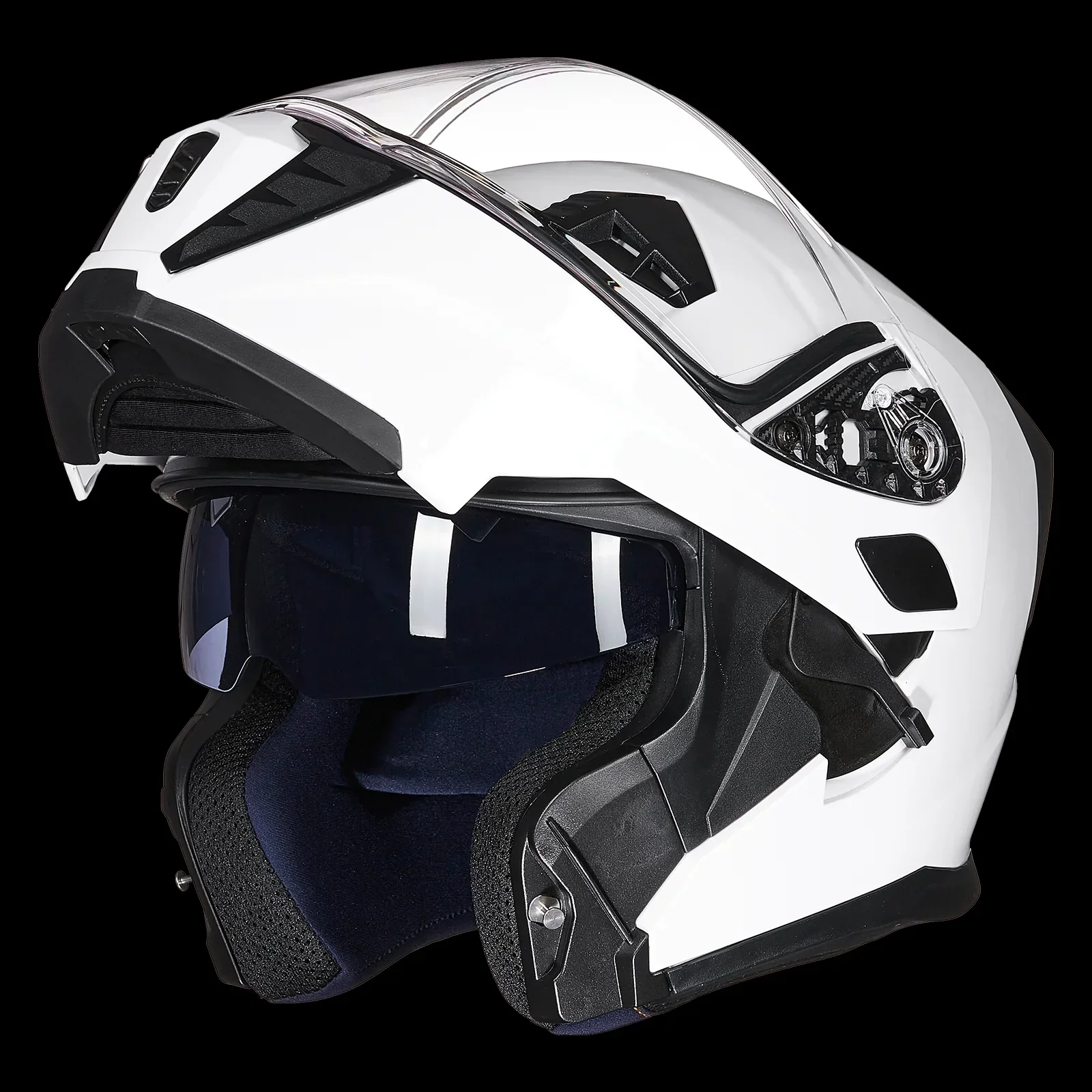 ILM Motorcycle Modular Full Face Helmet LED Tail Light Model 906L - Image 4