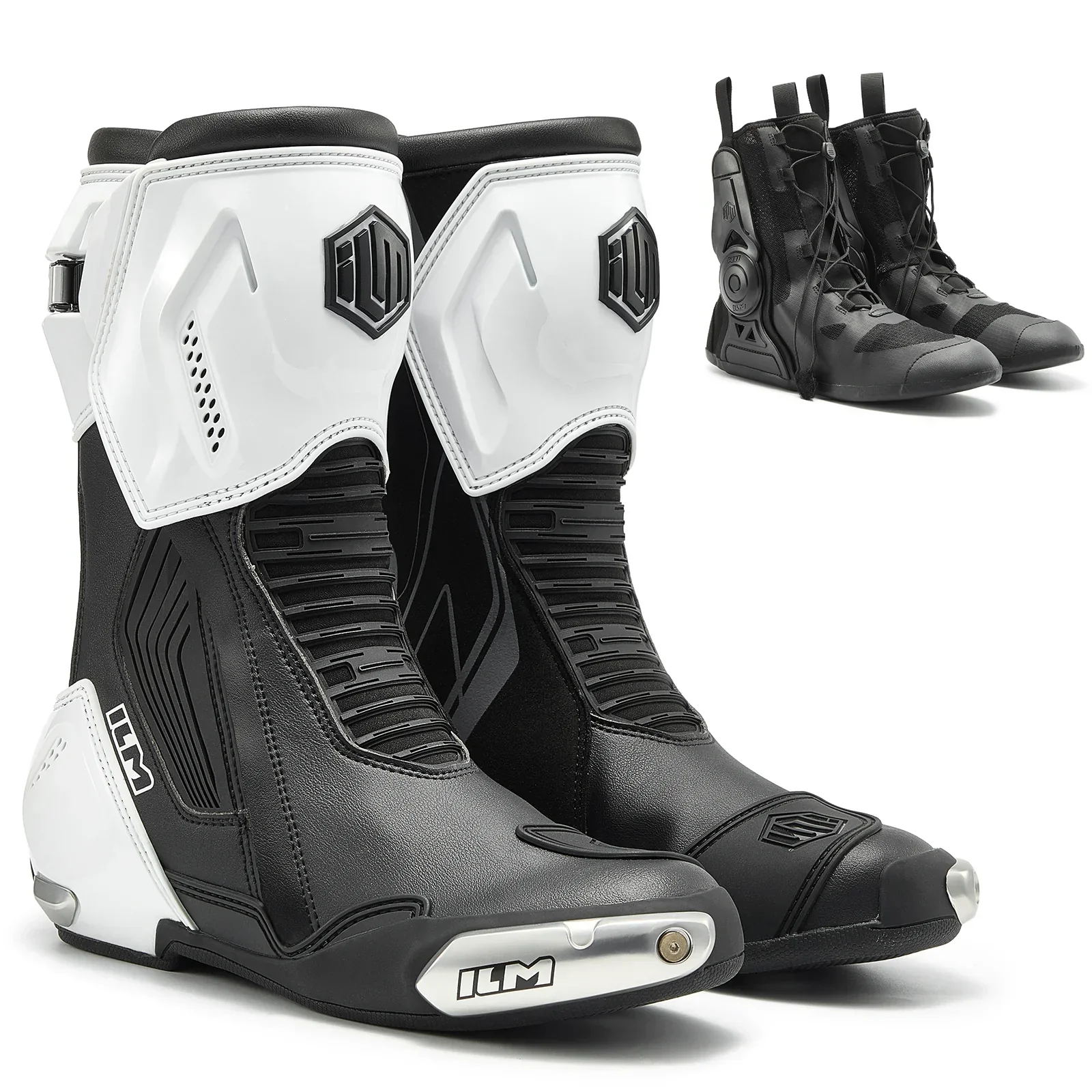 ILM Motorcycle Racing Boots Enhanced Ventilation Anti Slip Street Riding Sport Footwear CE Protective Gear Model BRC1 - Image 15