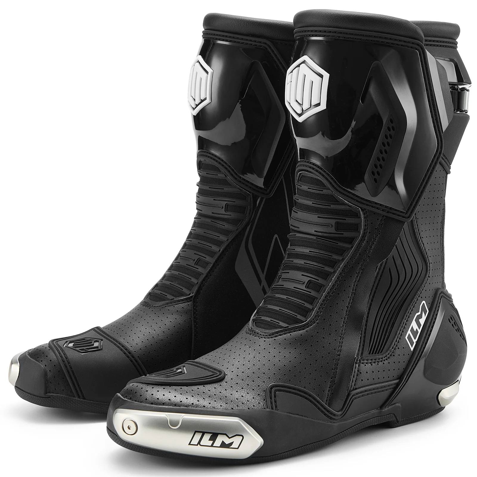 ILM Motorcycle Racing Boots Enhanced Ventilation Anti Slip Street Riding Sport Footwear CE Protective Gear Model BRC1 - Image 3