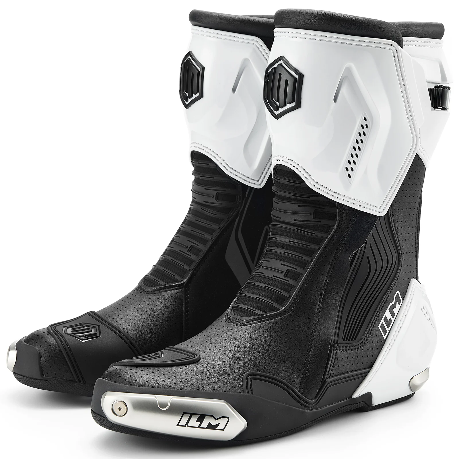 ILM Motorcycle Racing Boots Enhanced Ventilation Anti Slip Street Riding Sport Footwear CE Protective Gear Model BRC1 - Image 5