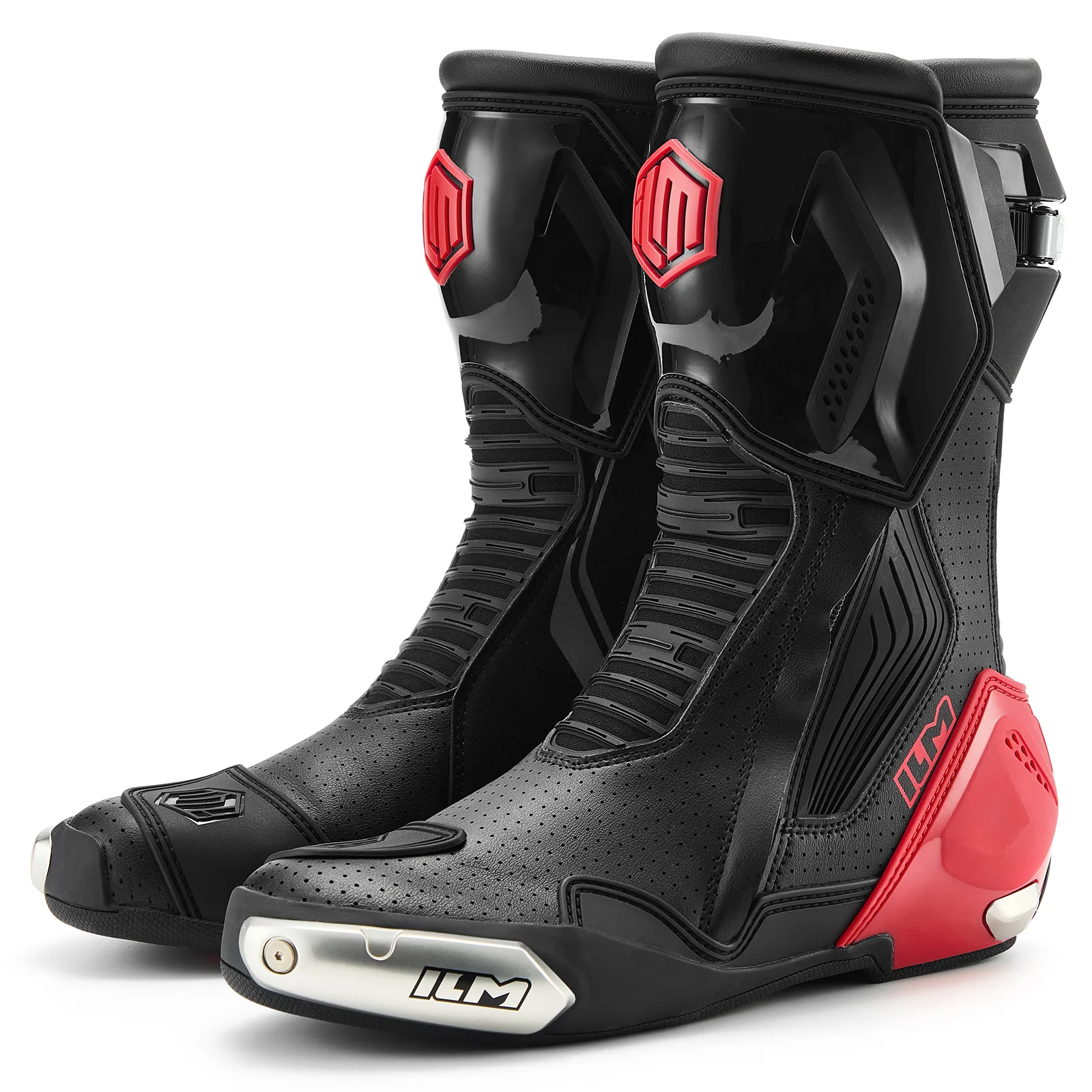 ILM Motorcycle Racing Boots Enhanced Ventilation Anti Slip Street Riding Sport Footwear CE Protective Gear Model BRC1 - Image 7